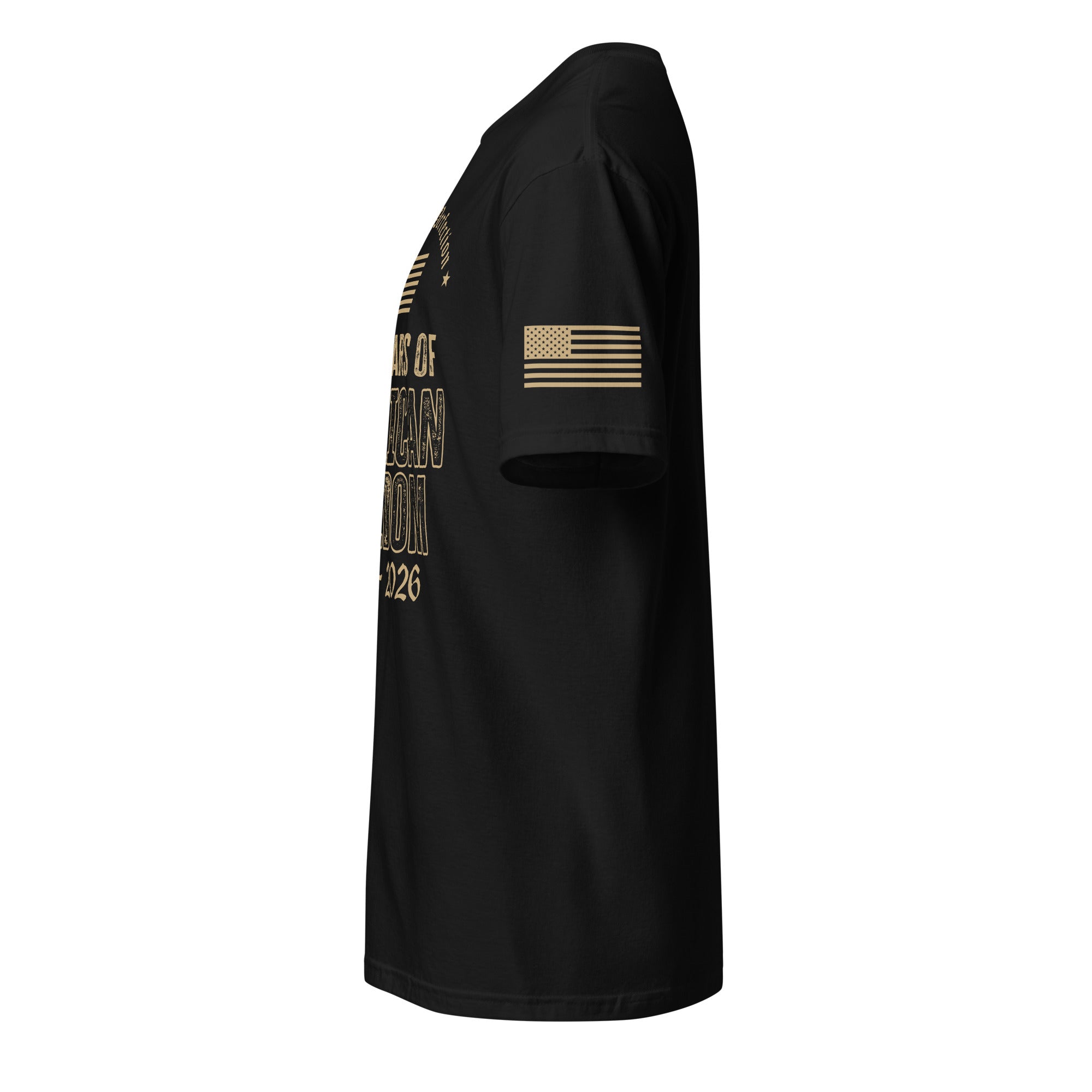 7.62 Design USA 250th T-Shirt uomo nera cotone