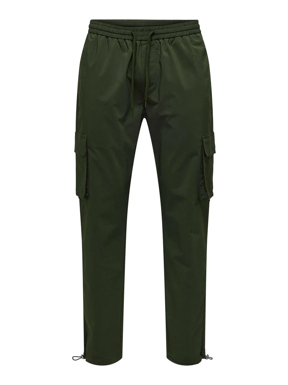 ONLY & SONS Pantaloni Cargo Uomo M nero tasche laterali