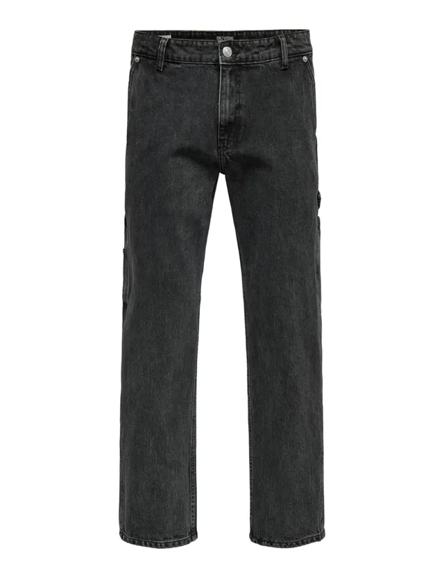Only & Sons Onsedge STR Car WB 3015 jeans uomo straight 34W/30L