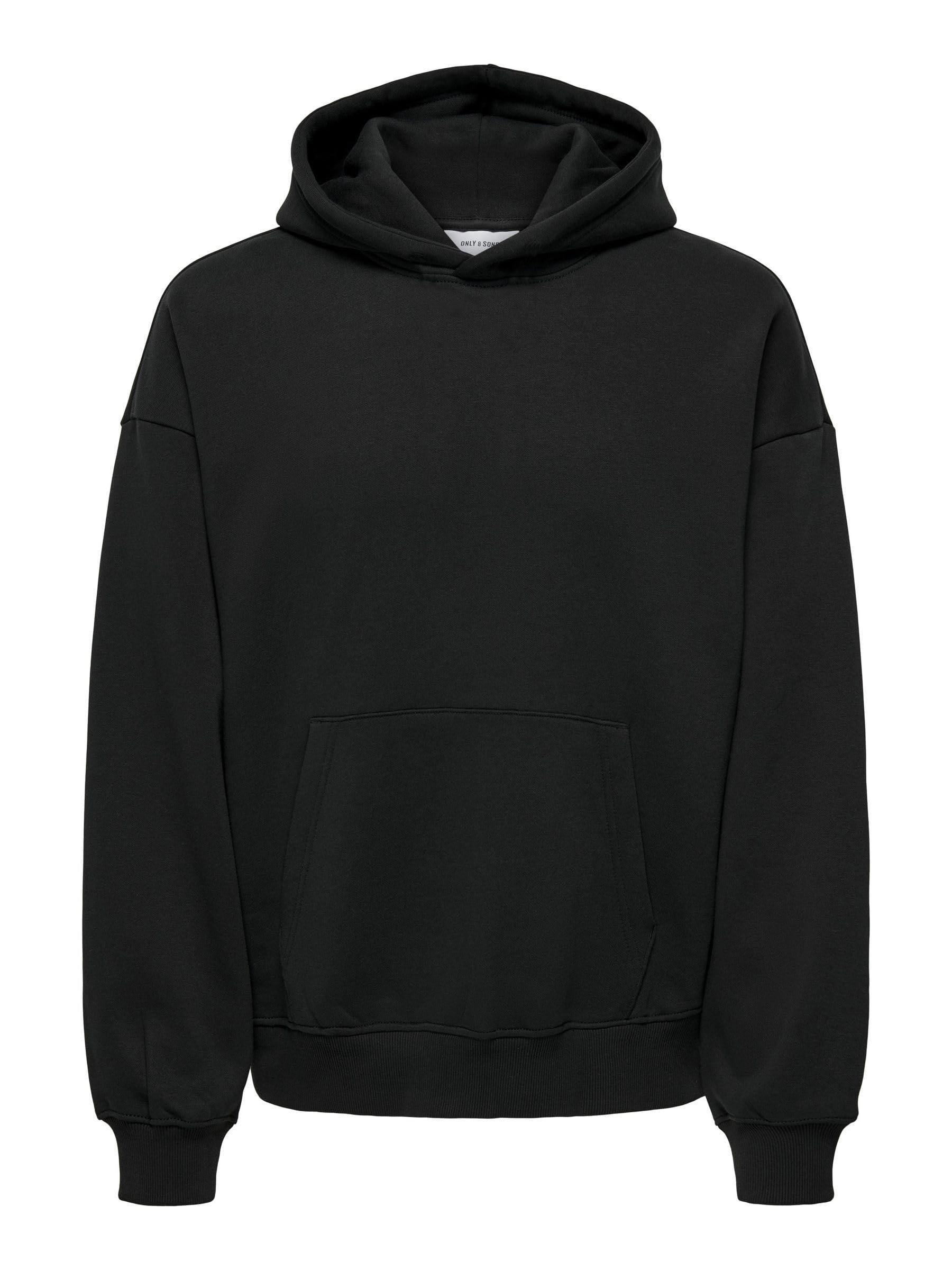 Only & Sons Onsturner Hoodie Felpa uomo Grigio taglia L