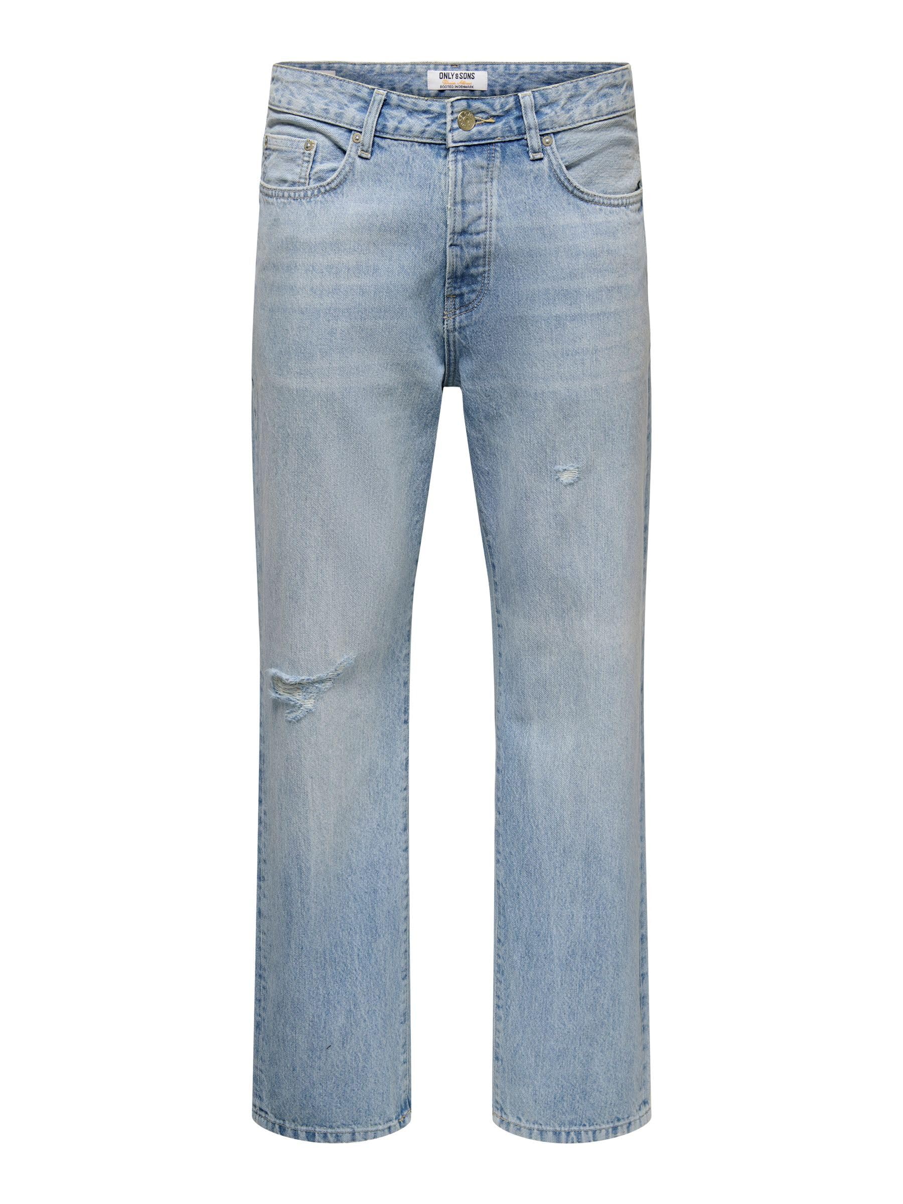 Only & Sons Onsedge Straight Jeans Uomo 32W/32L