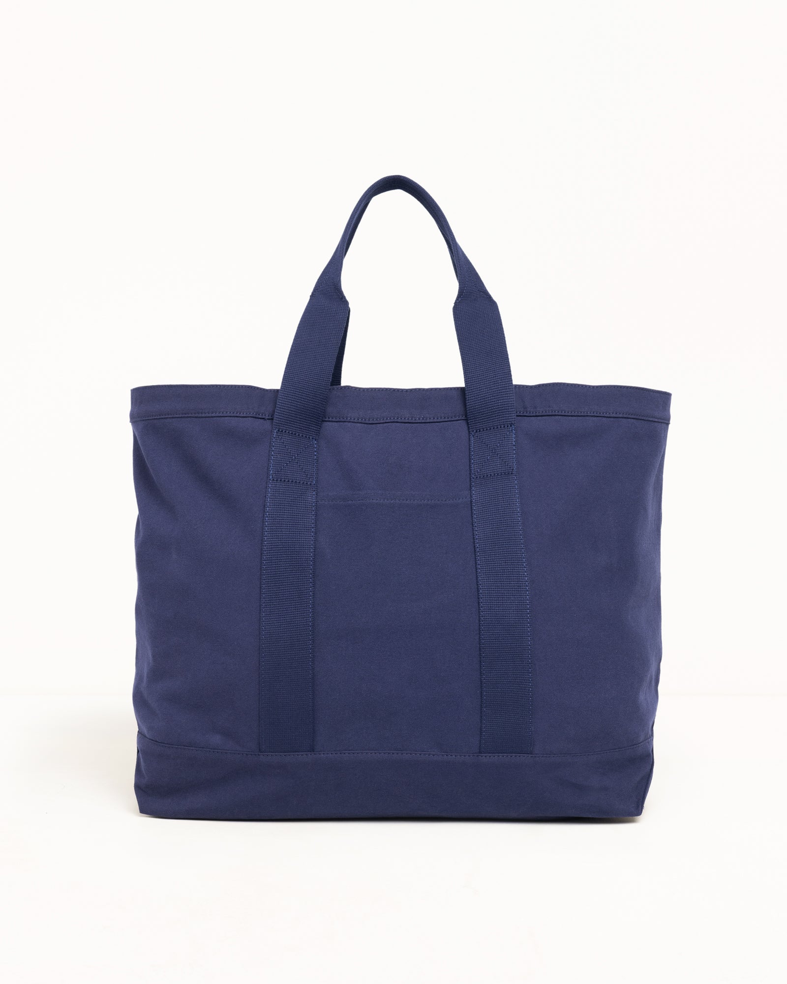 Stussy Canvas Extra Large Tote borsa tela navy