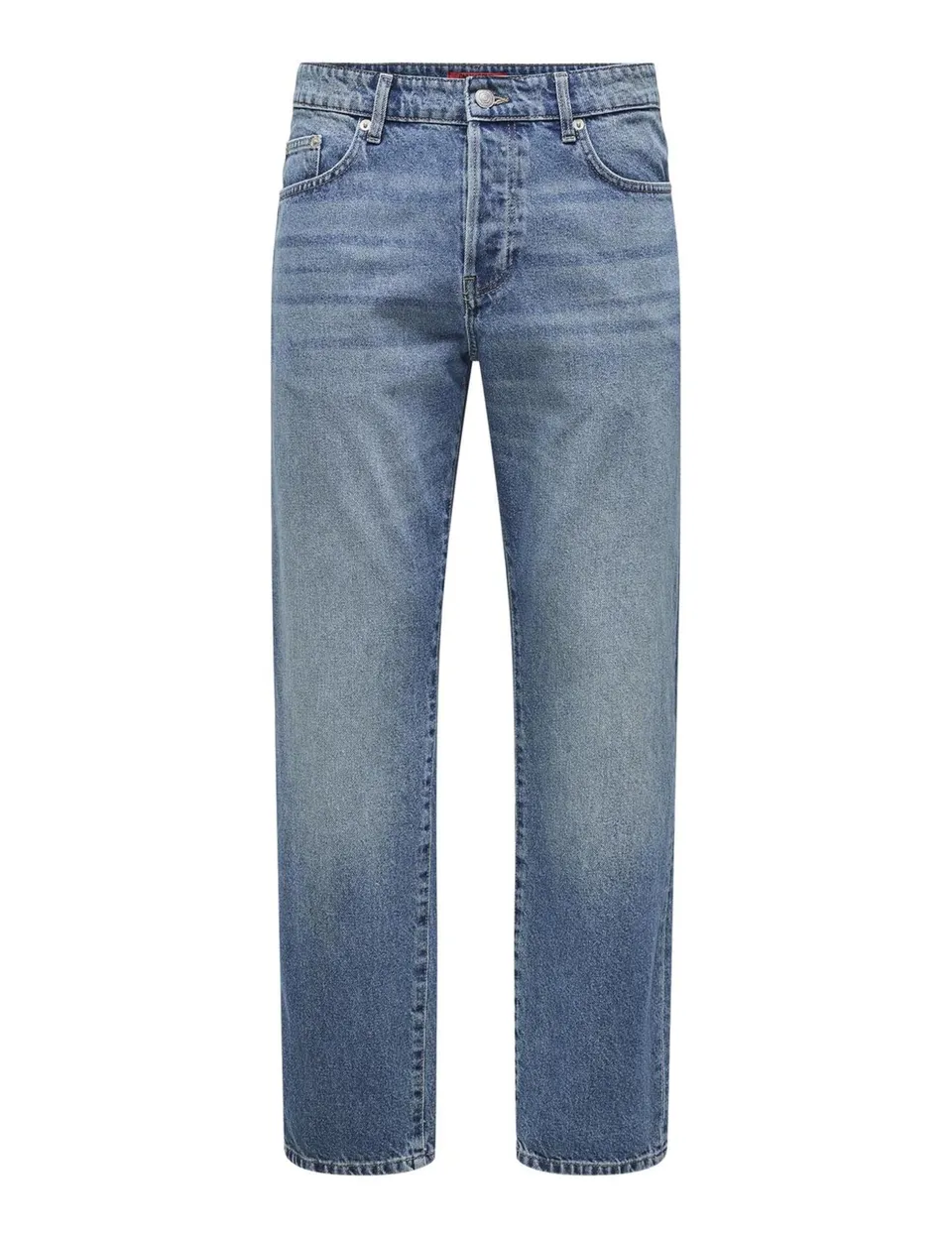 Only & Sons Onsedge Jeans Uomo Straight Nero 33W/32L