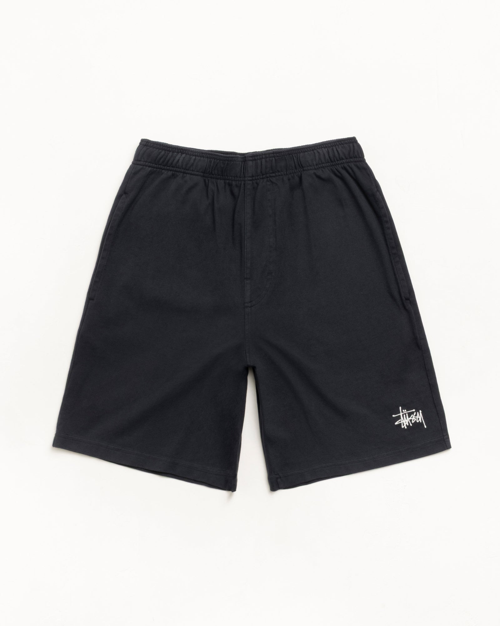Stussy Jersey Short pantaloncini nero cotone