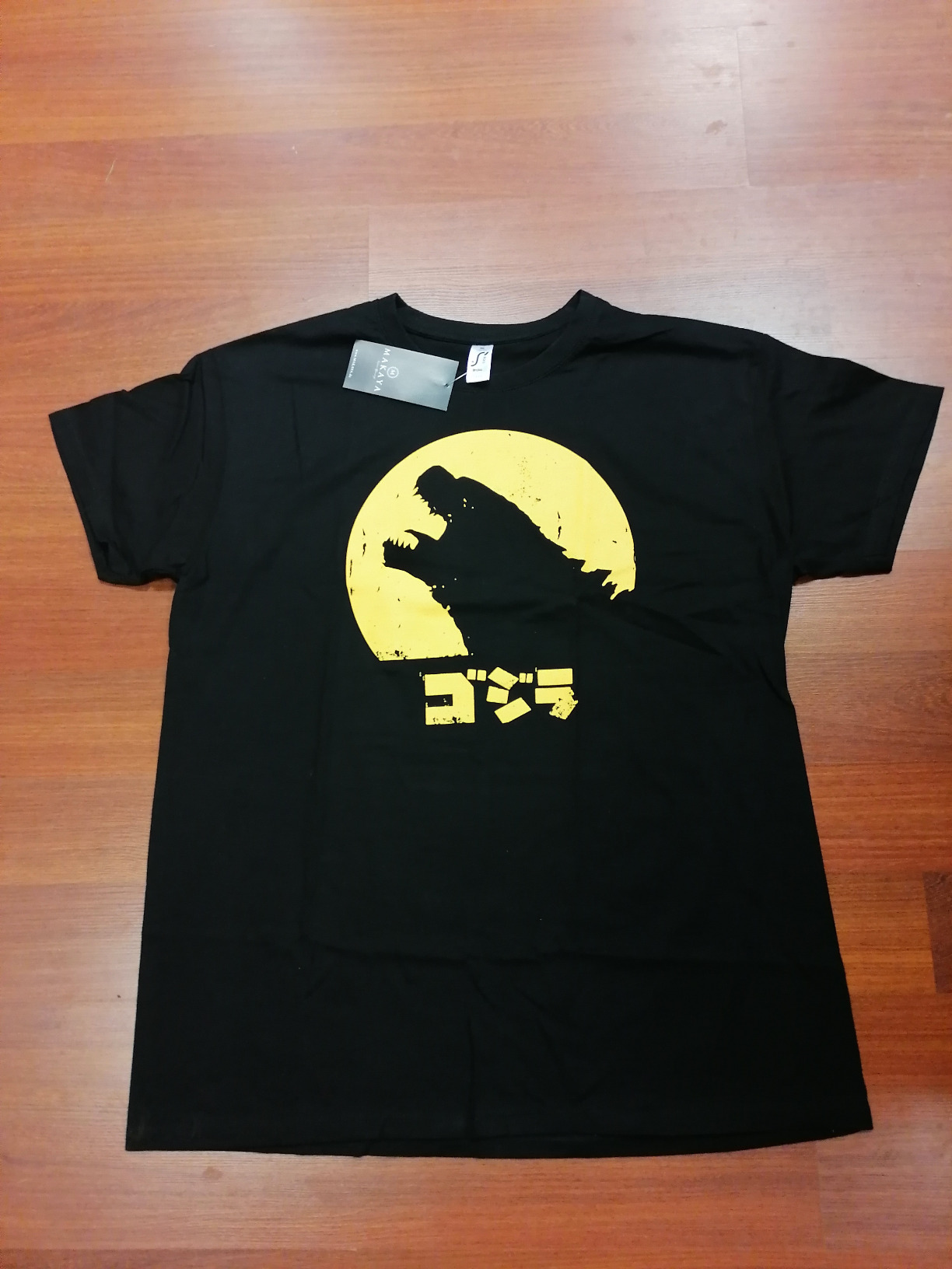 MAKAYA Godzilla 2014 T-Shirt Uomo Divertente 100% Cotone