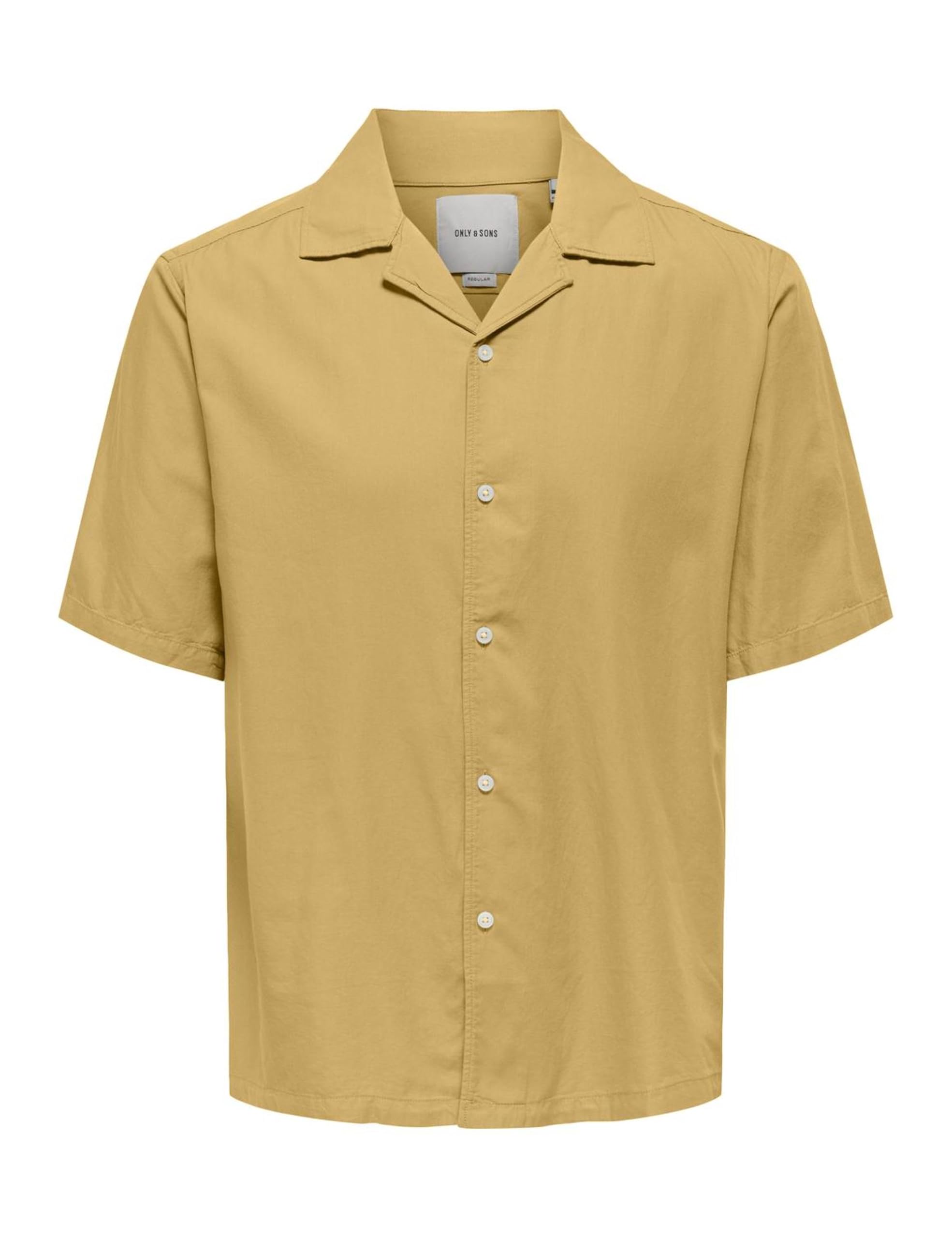 Only & Sons Onsdilem 0300 Resort Camicia uomo Egret manica corta