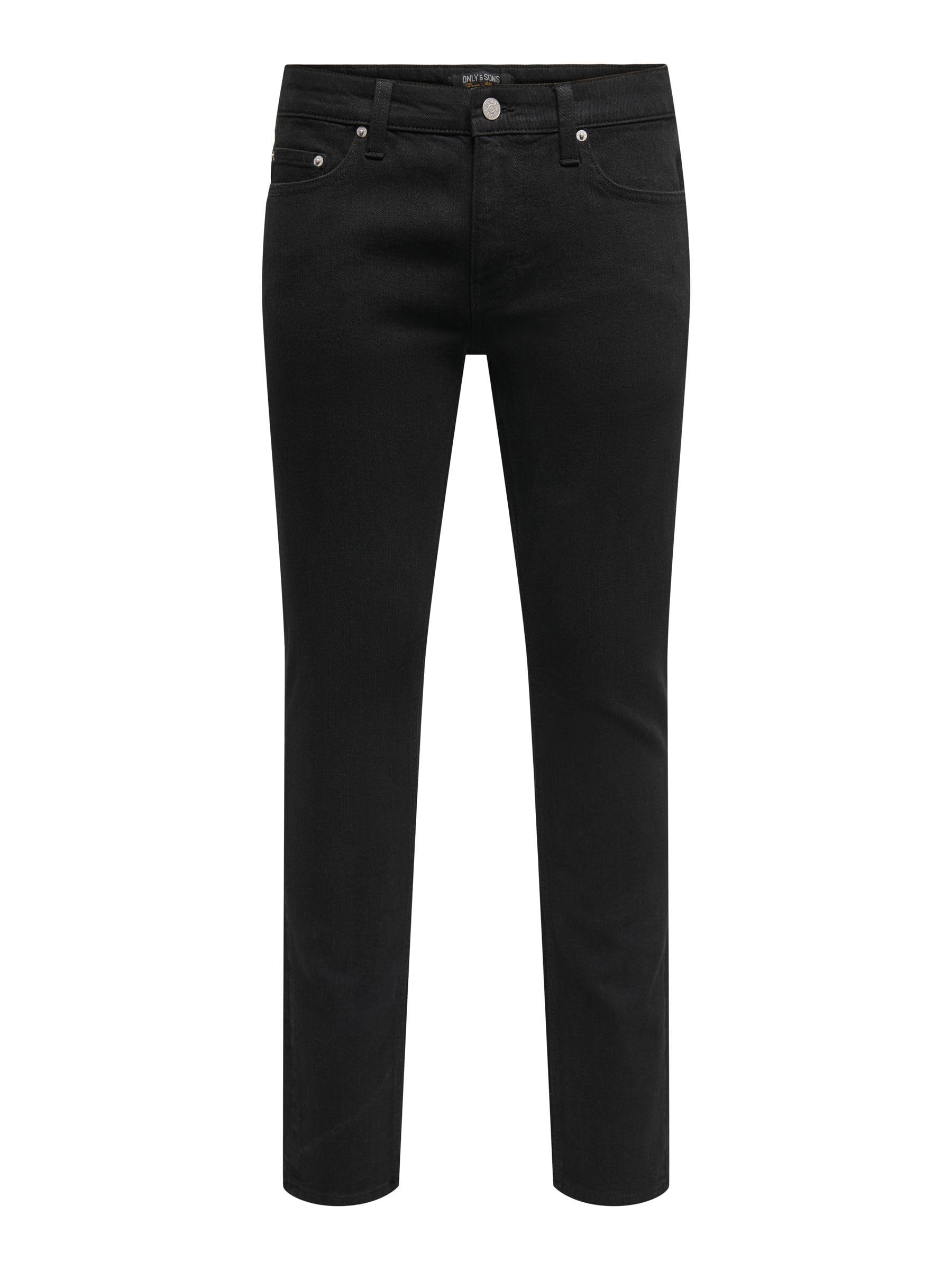 Only & Sons Onswarp Skinny 7985 jeans uomo 31W/30L scuro