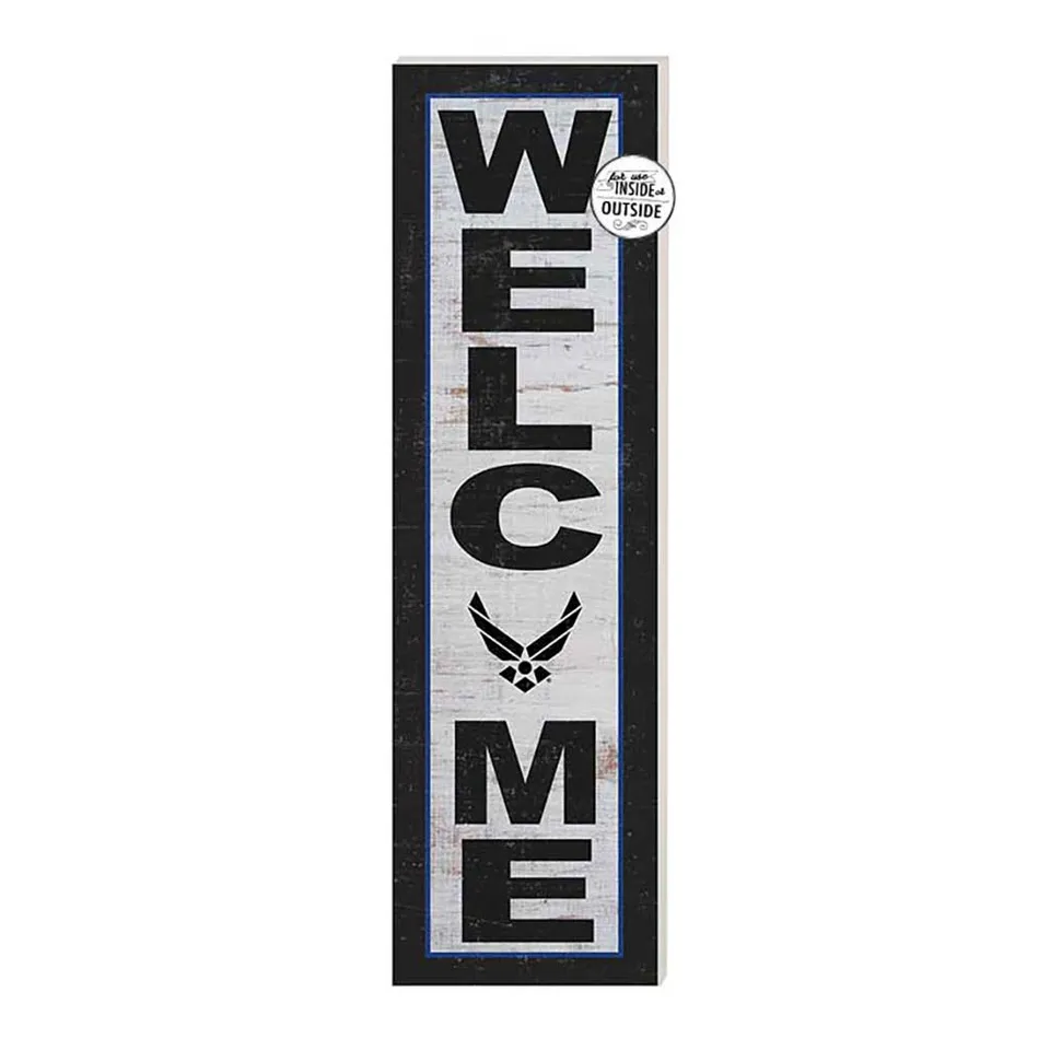 7.62 Design U.S. Air Force Welcome insegna 25x89 cm PVC