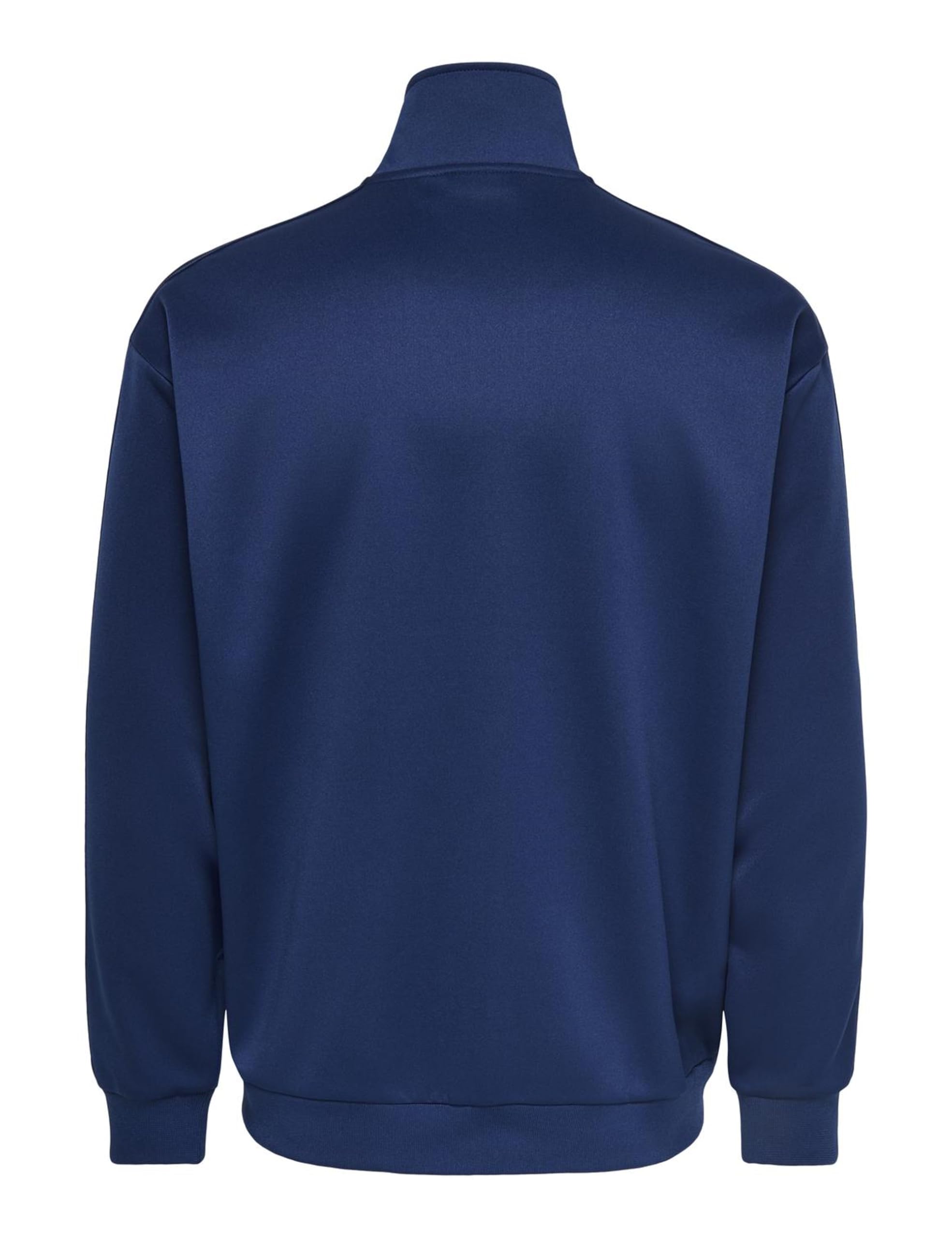 Only & Sons Onsriber RLX LS Zip Stripe Track Sweat Felpa Nero L