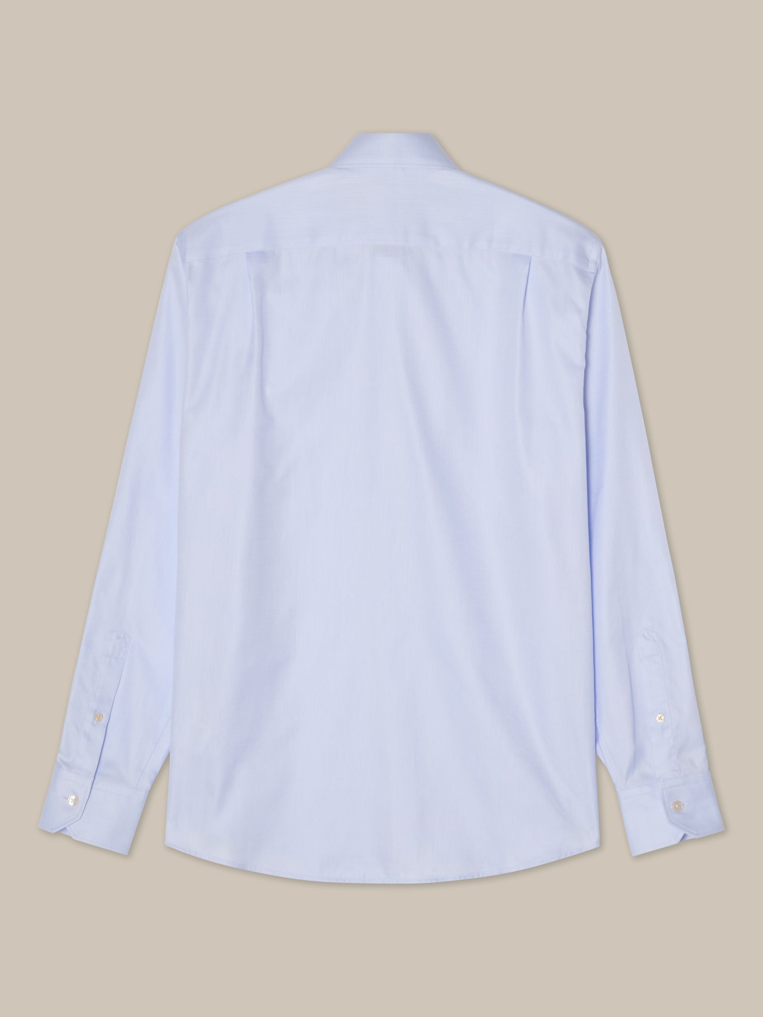 Robert Talbott Reynolds Double Twill Camicia Azzurra Cotone