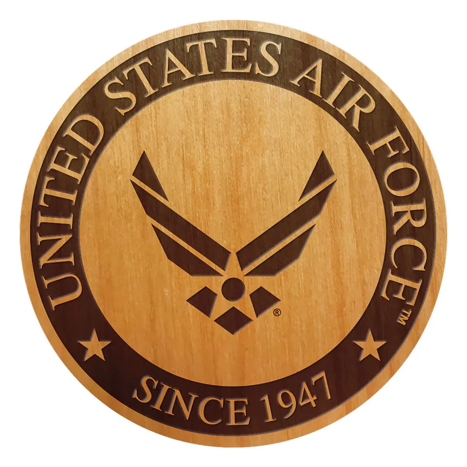 7.62 Design U.S. Air Force set 4 sottobicchieri legno