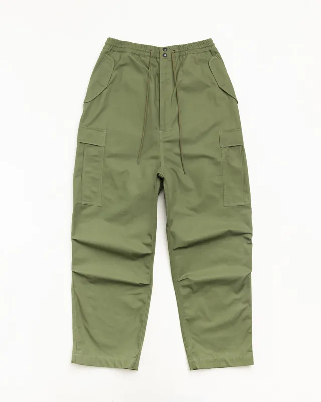 Stussy Junya Cargo Pants pantaloni olive 100% cotone