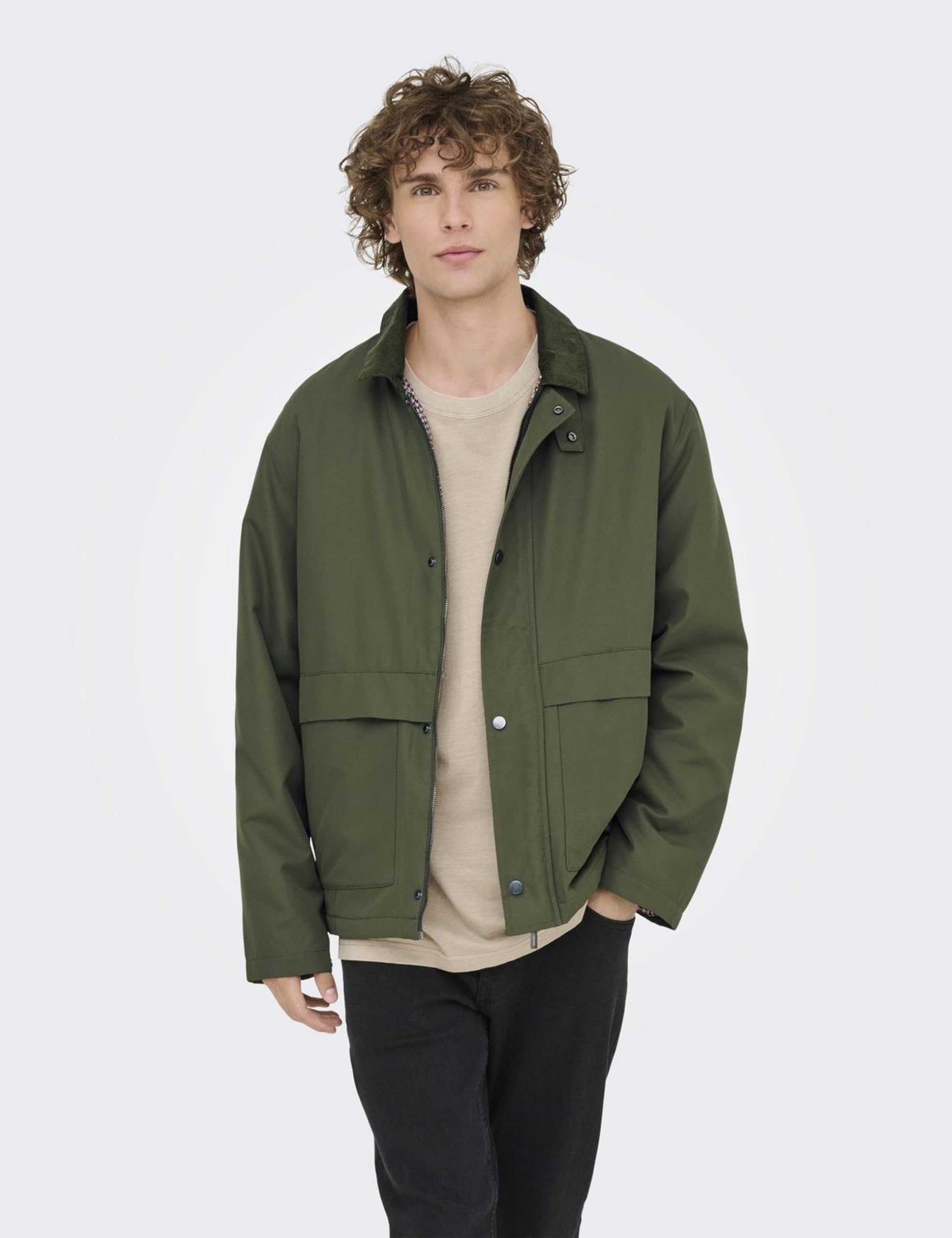 Only & Sons Onskosmo giacca uomo Nero
