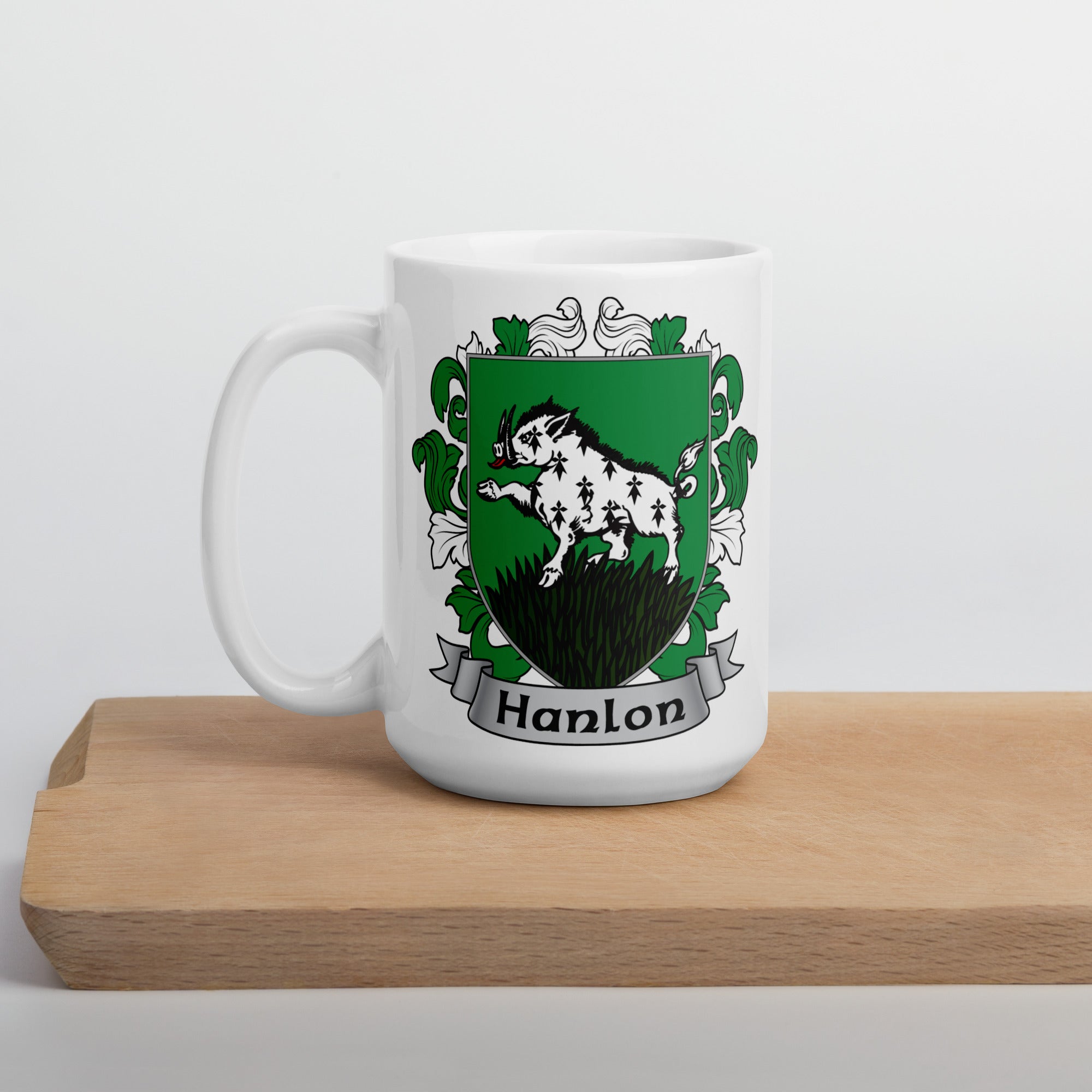 7.62 Design Drinkware Hanlon Irish Coat of Arms tazza ceramica 443ml