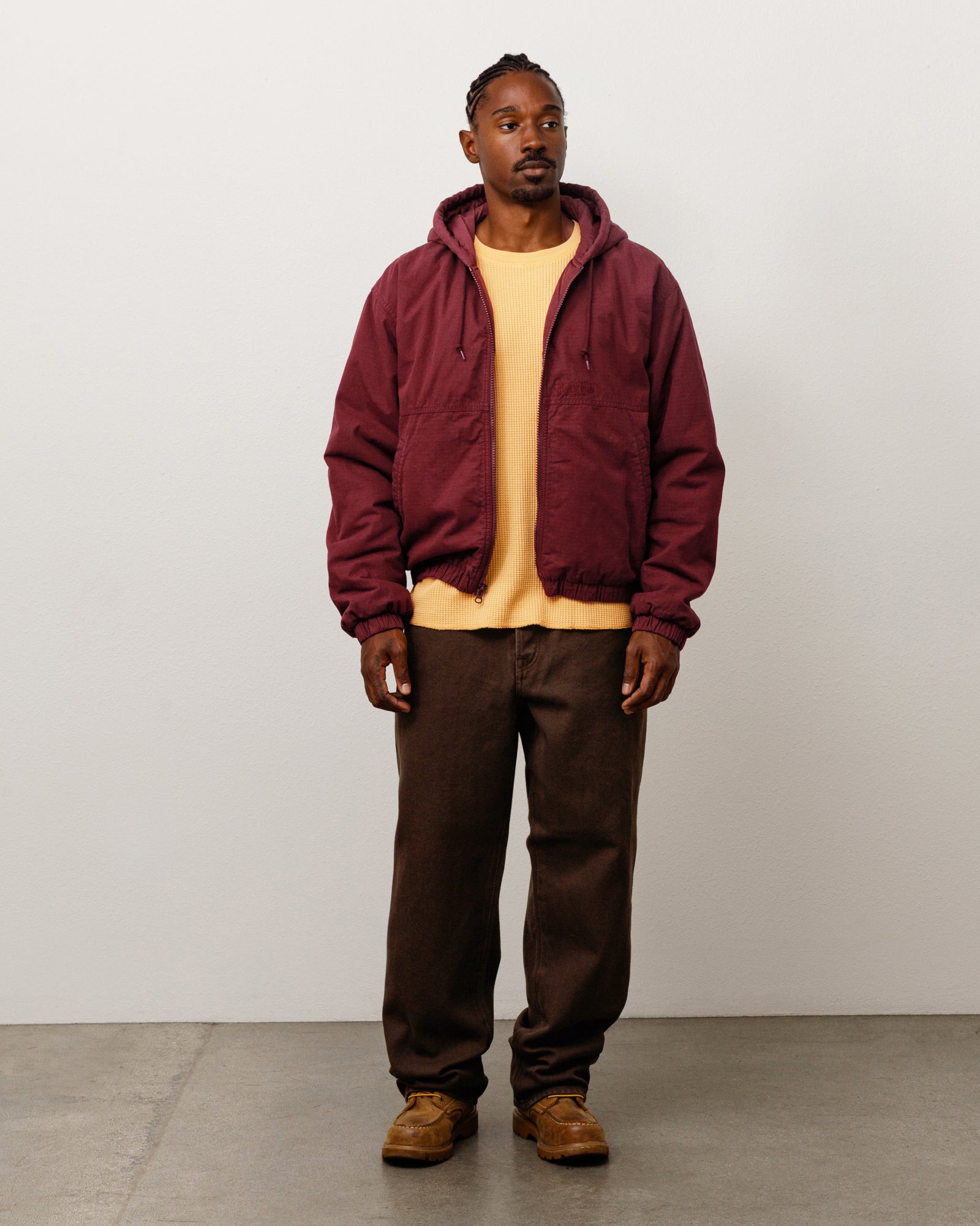 Stussy Big Ol' Jean jeans denim Brown Chevron