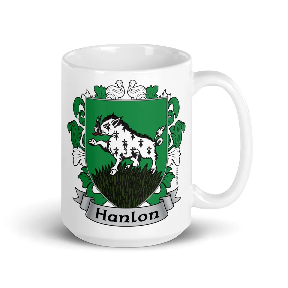 7.62 Design Drinkware Hanlon Irish Coat of Arms tazza ceramica 443ml