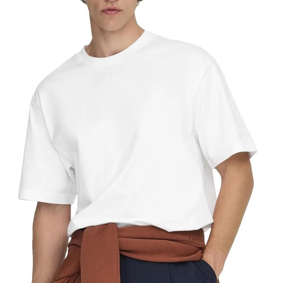 ONLY & SONS Fred Life T-Shirt Uomo Bianca Girocollo