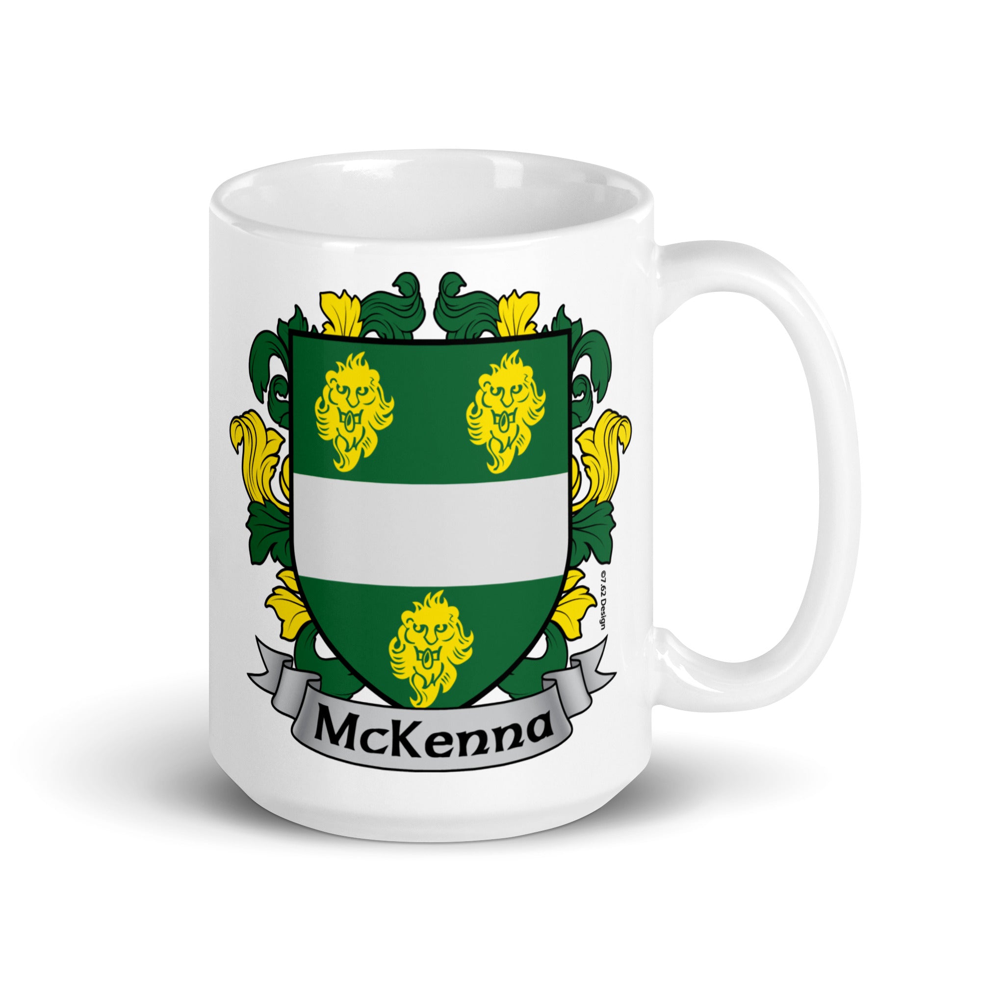 7.62 Design McKenna Tazza Ceramica 15oz Stemma Irlandese