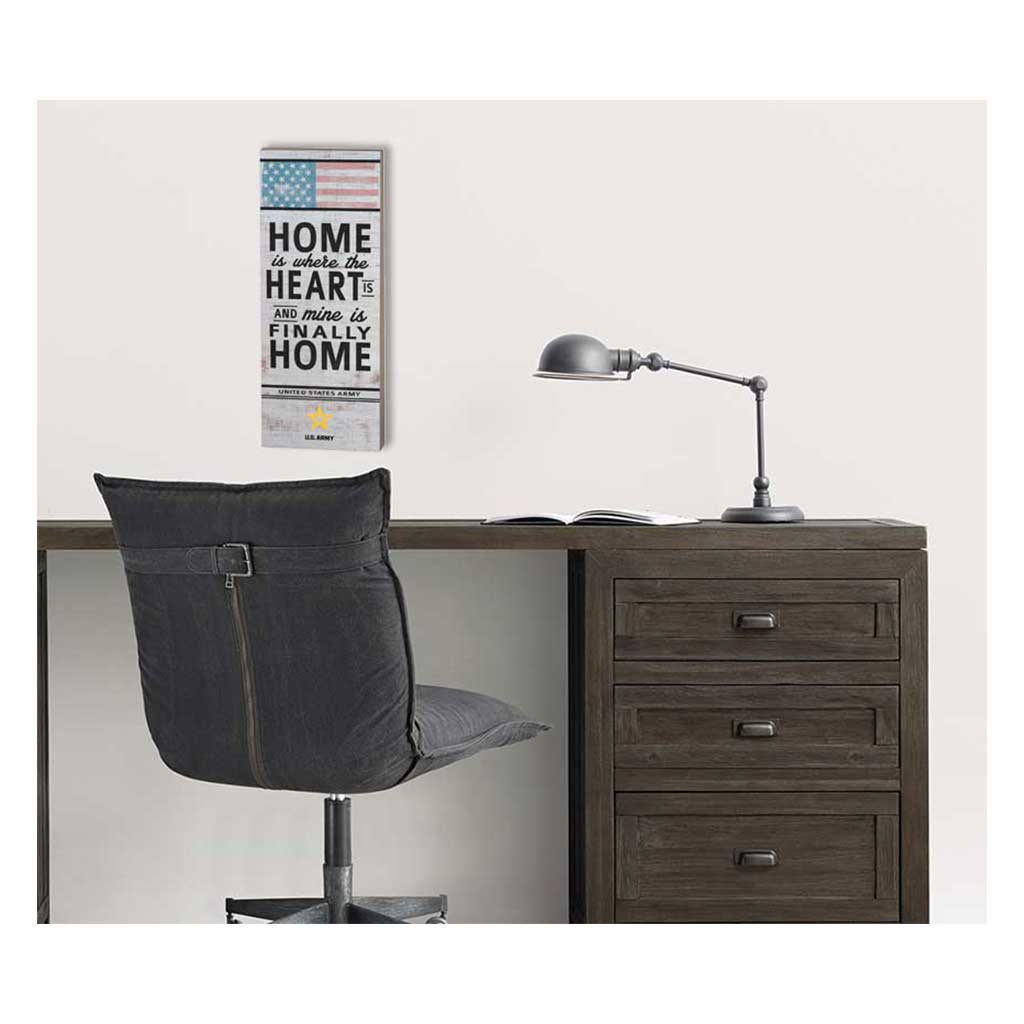 7.62 Design Army Home Targa Legno 18x46cm Esercito