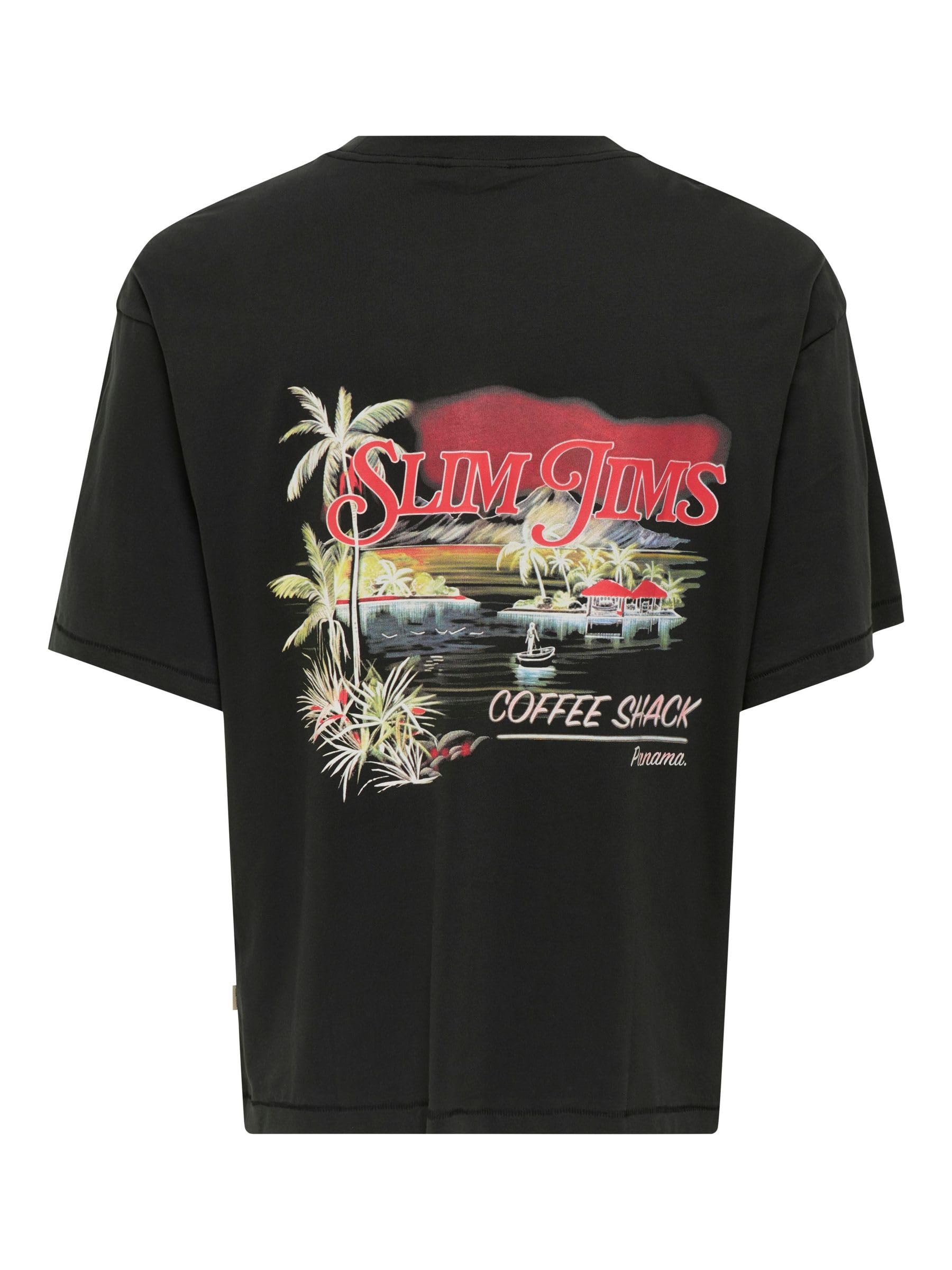 ONLY & SONS Onsmalik Jims T-shirt Uomo manica corta cotone