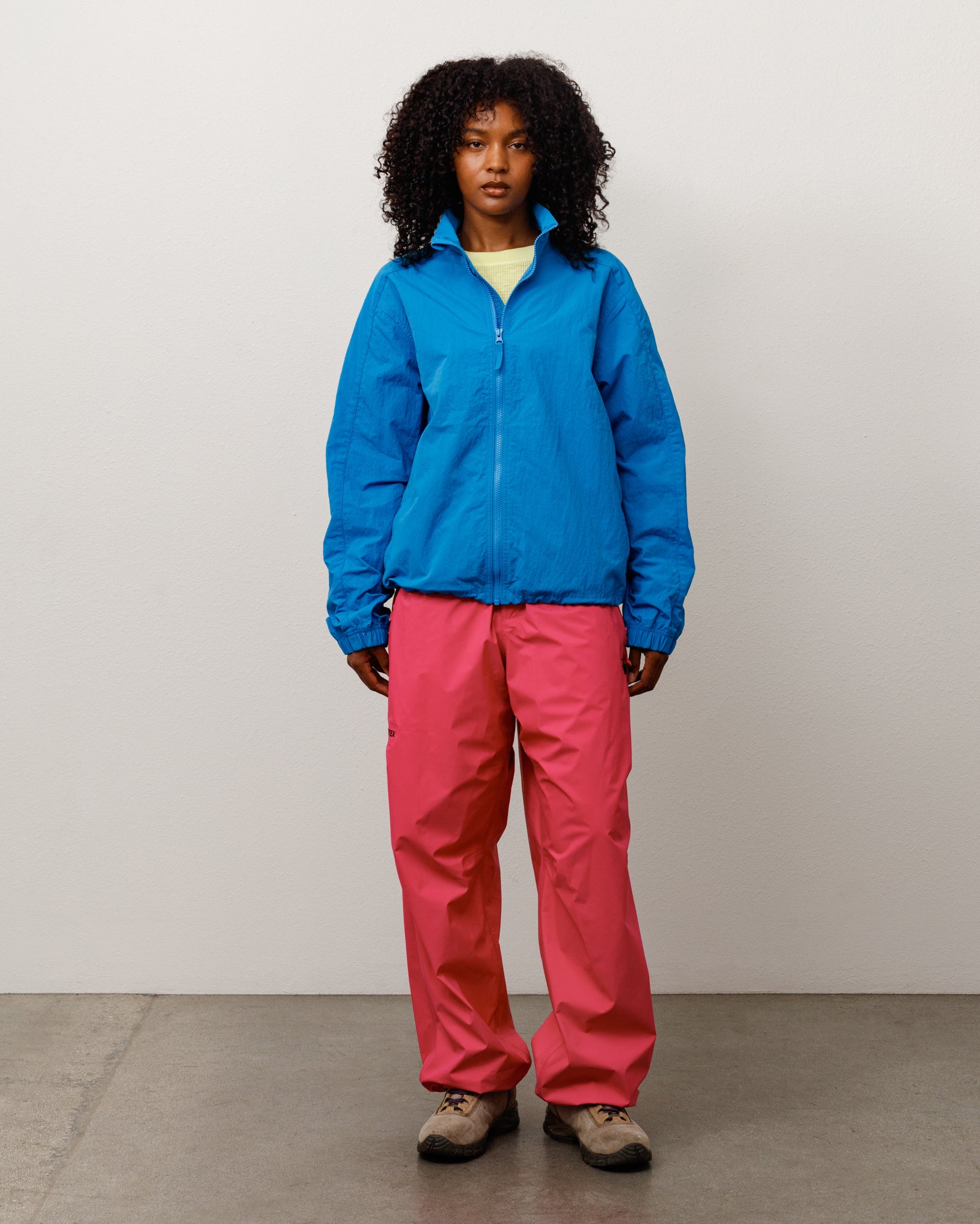 Stussy Lightweight Mock Jacket giacca nylon Ocean