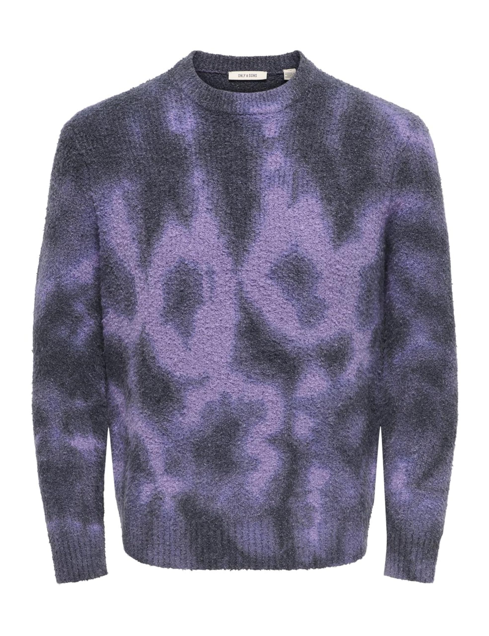 Only & Sons Onsdale Life RLX Tie Dye maglione uomo M Beluga