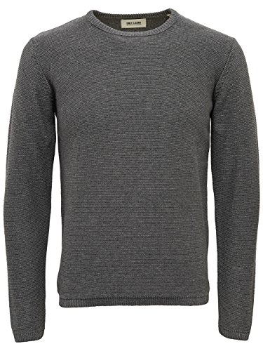 Only & Sons Onsgason Crew Neck Noos felpa blu S cotone