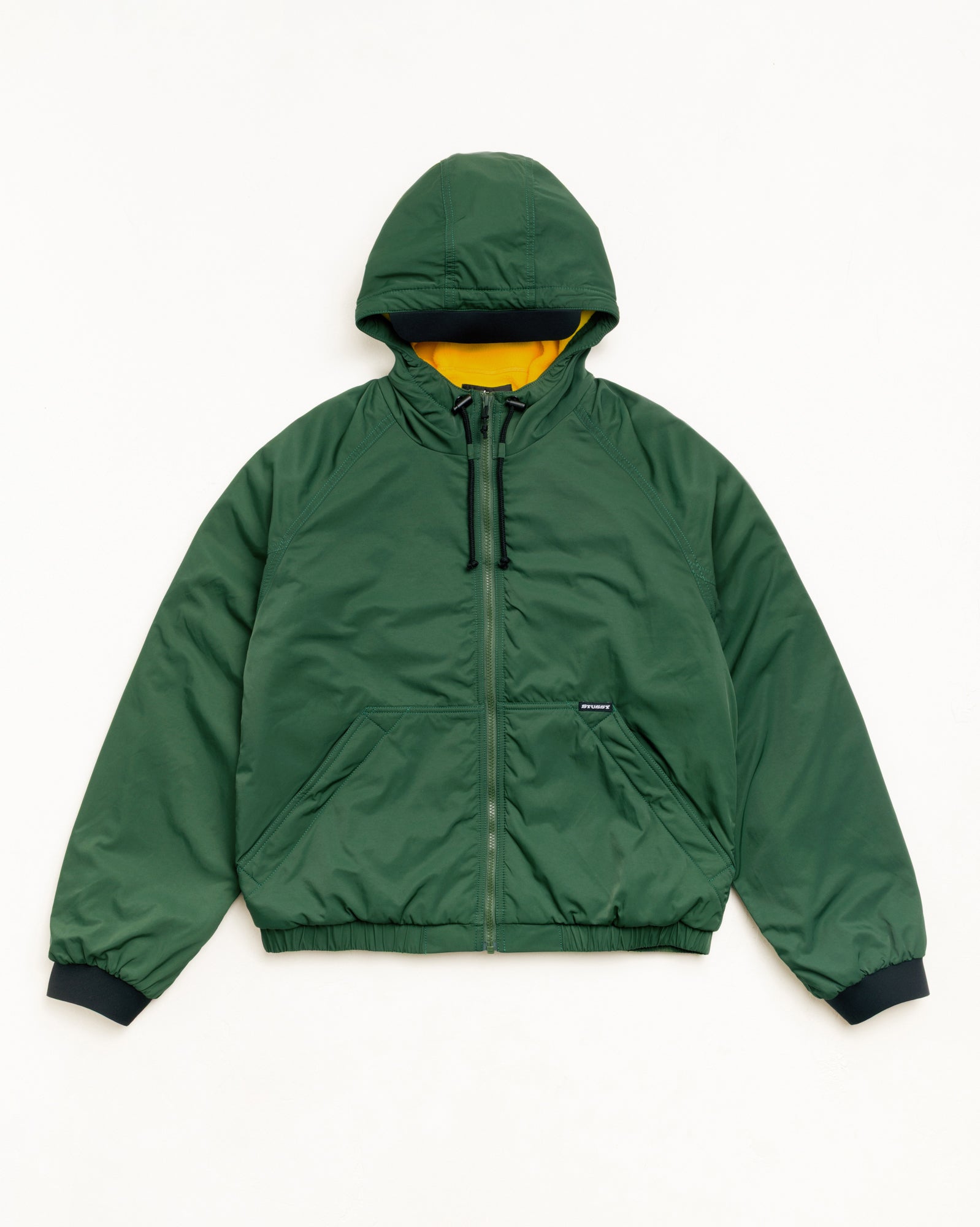 Stussy Coastline giacca forest nylon con pile