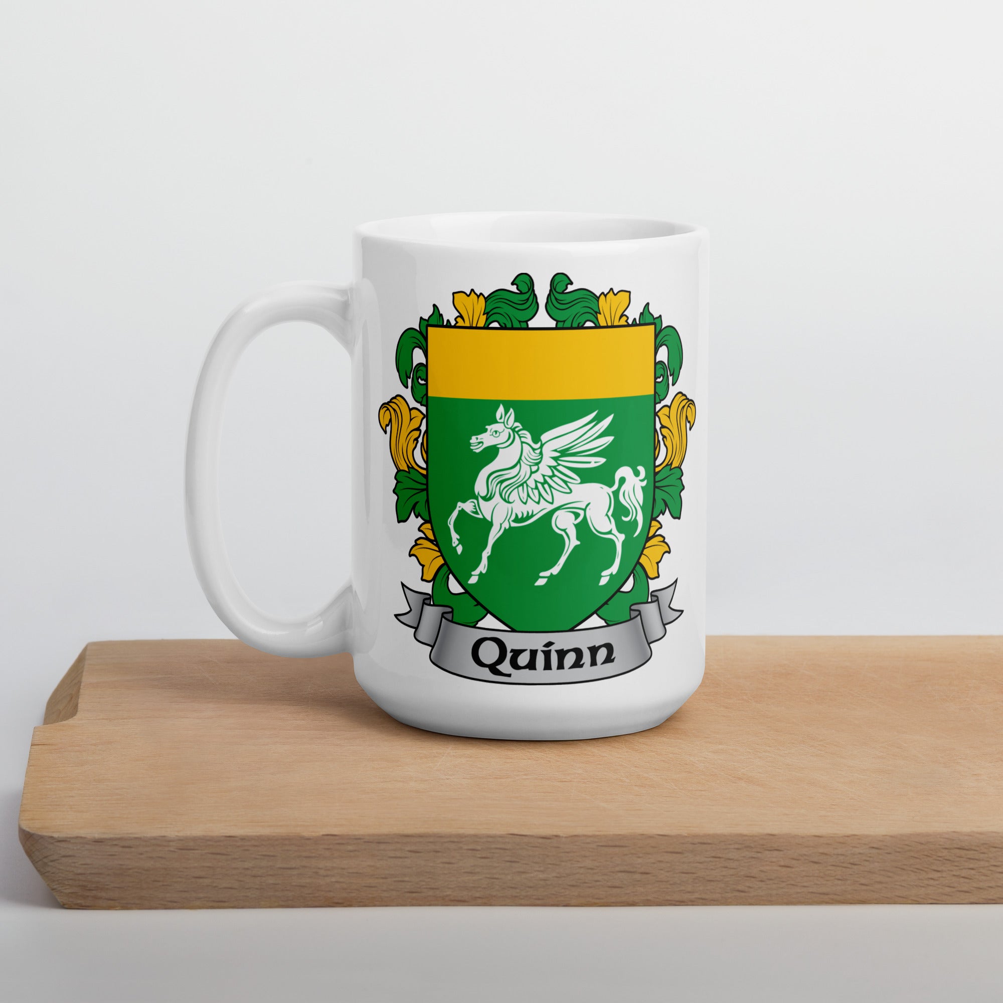 7.62 Design Quinn tazza ceramica 15oz stemma irlandese