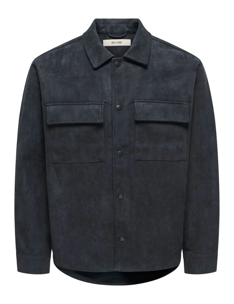 Only & Sons Onsravi Shacket uomo XL scamosciato
