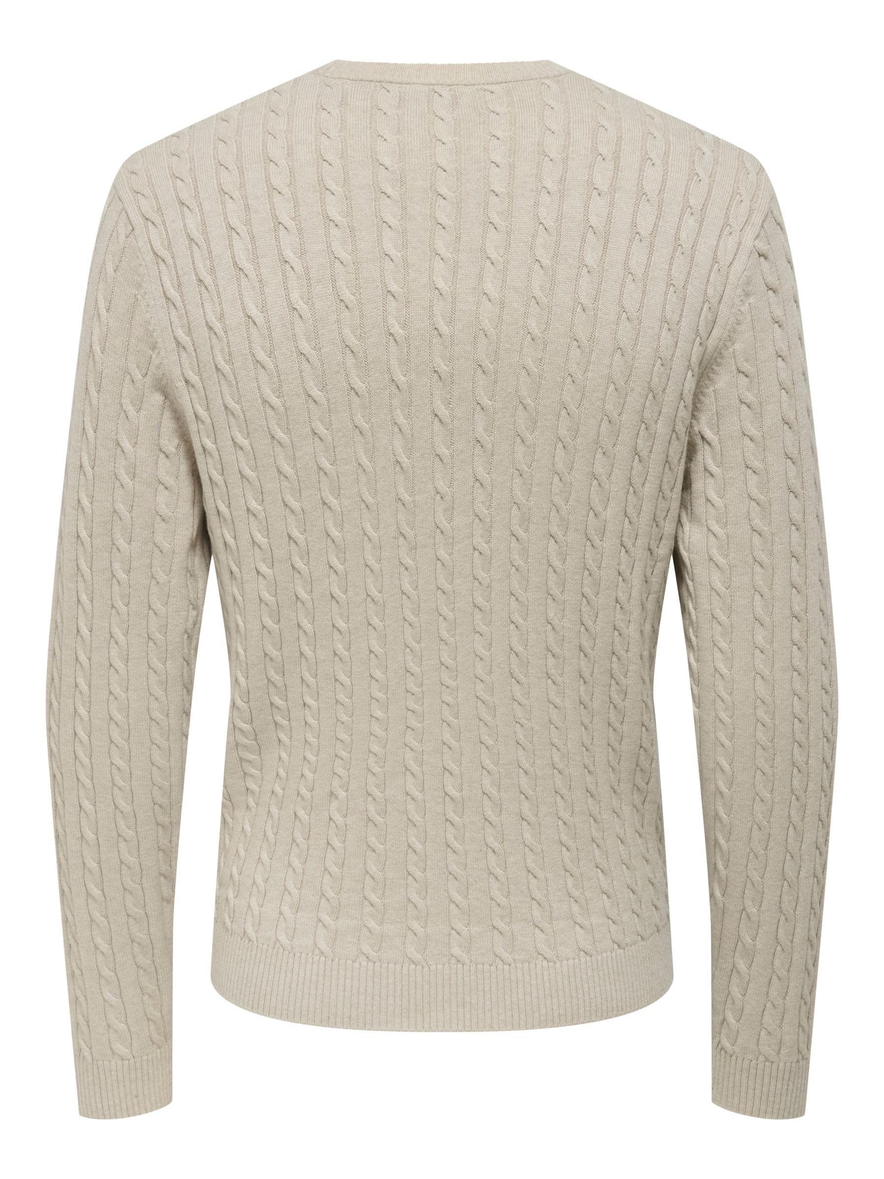 ONLY & SONS Onsloui Pullover Maglione Uomo Girocollo