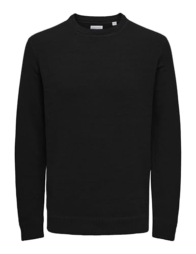 ONLY & SONS Onsethan Life Reg 7 maglione girocollo nero