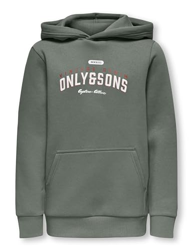 Only & Sons Osjceres Felpa Bambino 134 Castor Gray