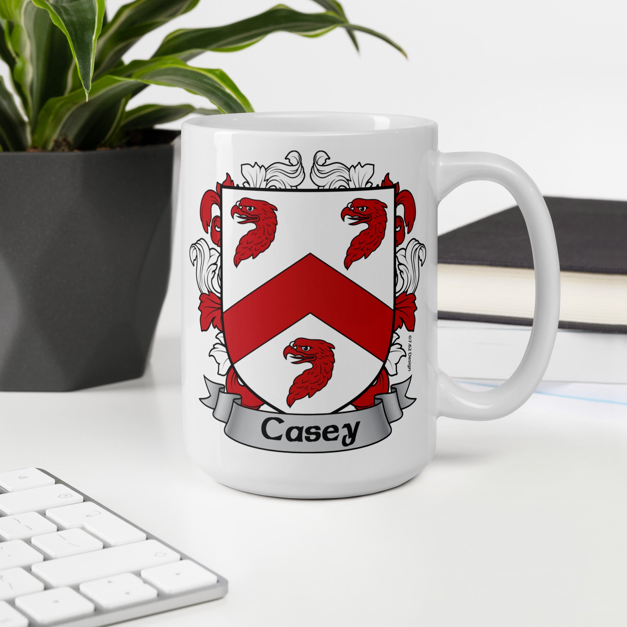 7.62 Design Casey Tazza Ceramica 15oz Stemma Irlandese