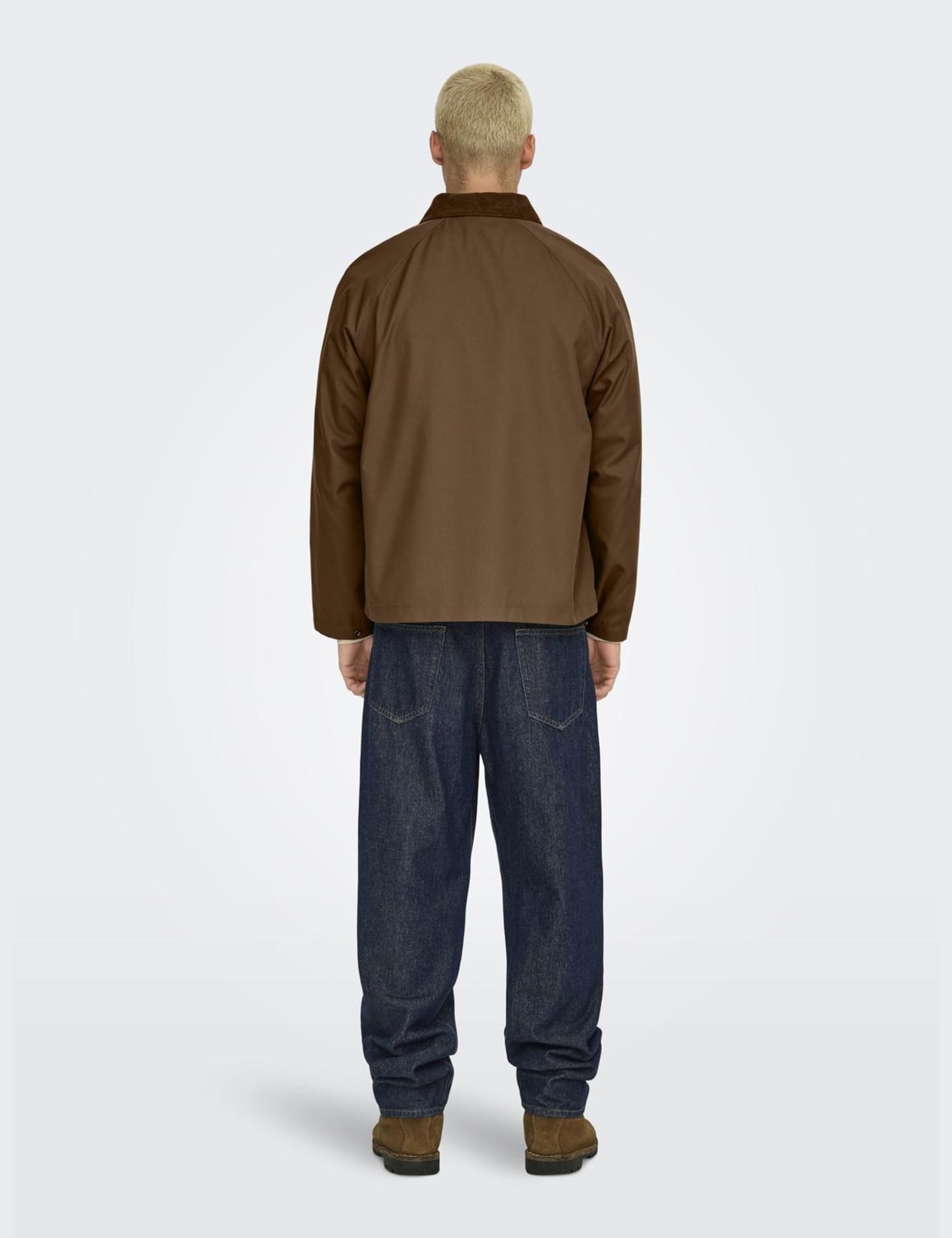 Only & Sons Onskosmo OTW Giacca uomo nera zip