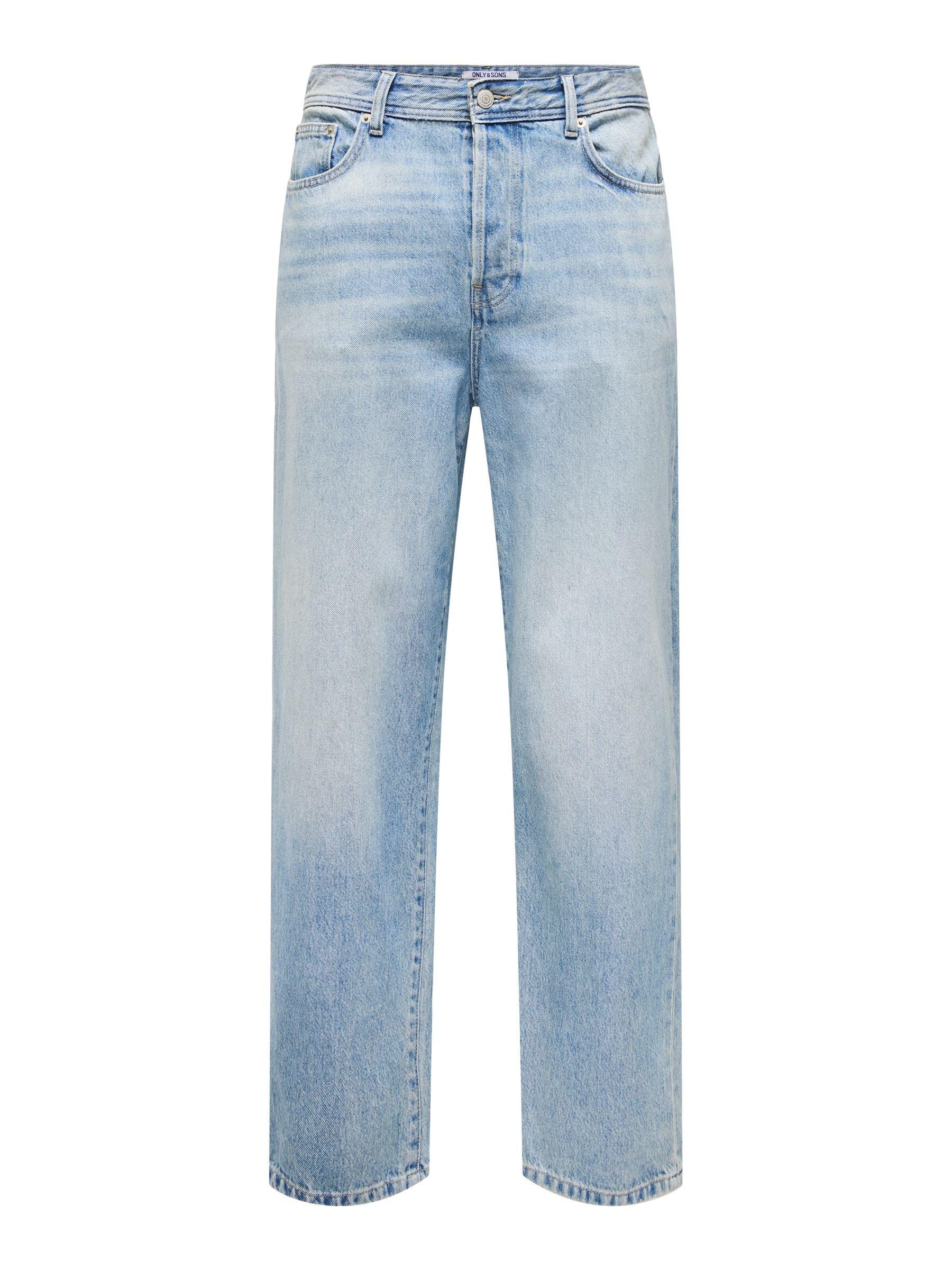 Only & Sons OnsFade Vita Media Jeans Loose 32W/30L Light Blue