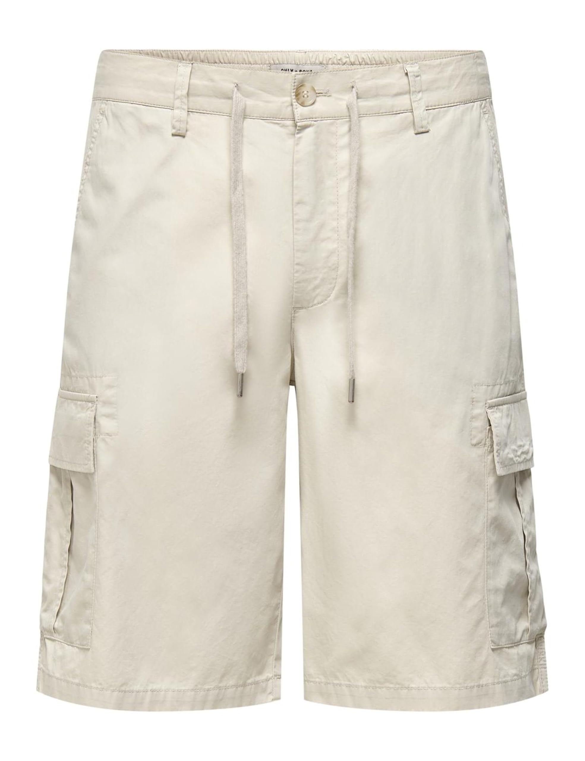 ONLY & SONS Onsloc Cargo 0157 pantaloncini M argento