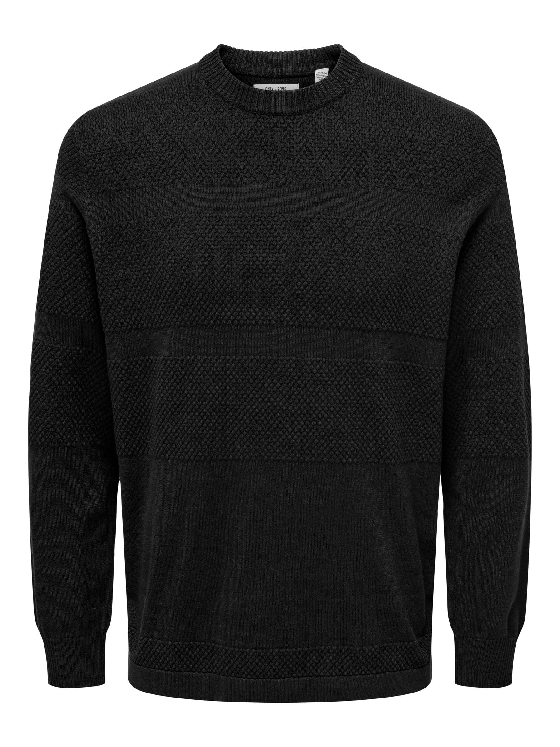ONLY & SONS Onsmalik Maglione XL Uomo Girocollo Knit