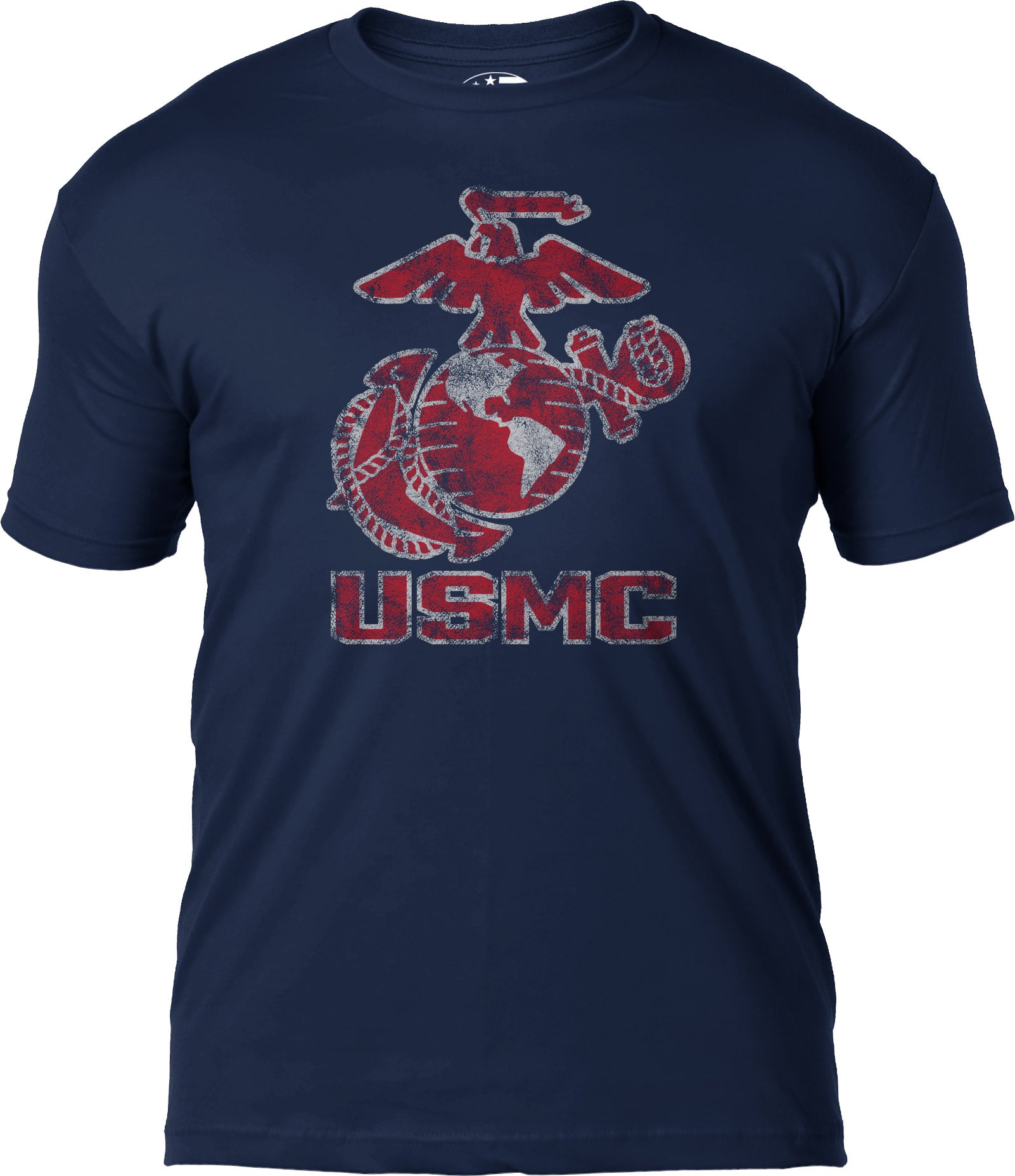 7.62 Design USMC EGA T-Shirt Uomo Cotone Blu