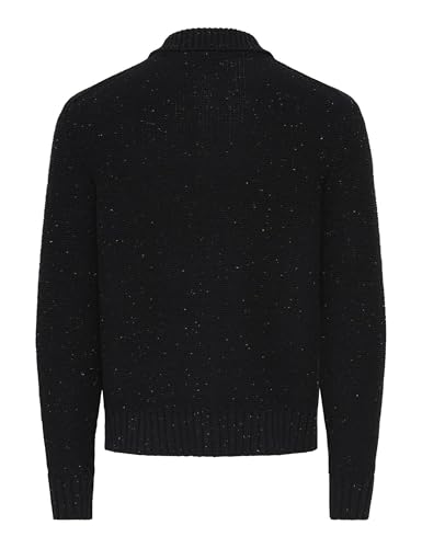 Only & Sons Onssting RLX Naps cardigan uomo XXL nero bottoni