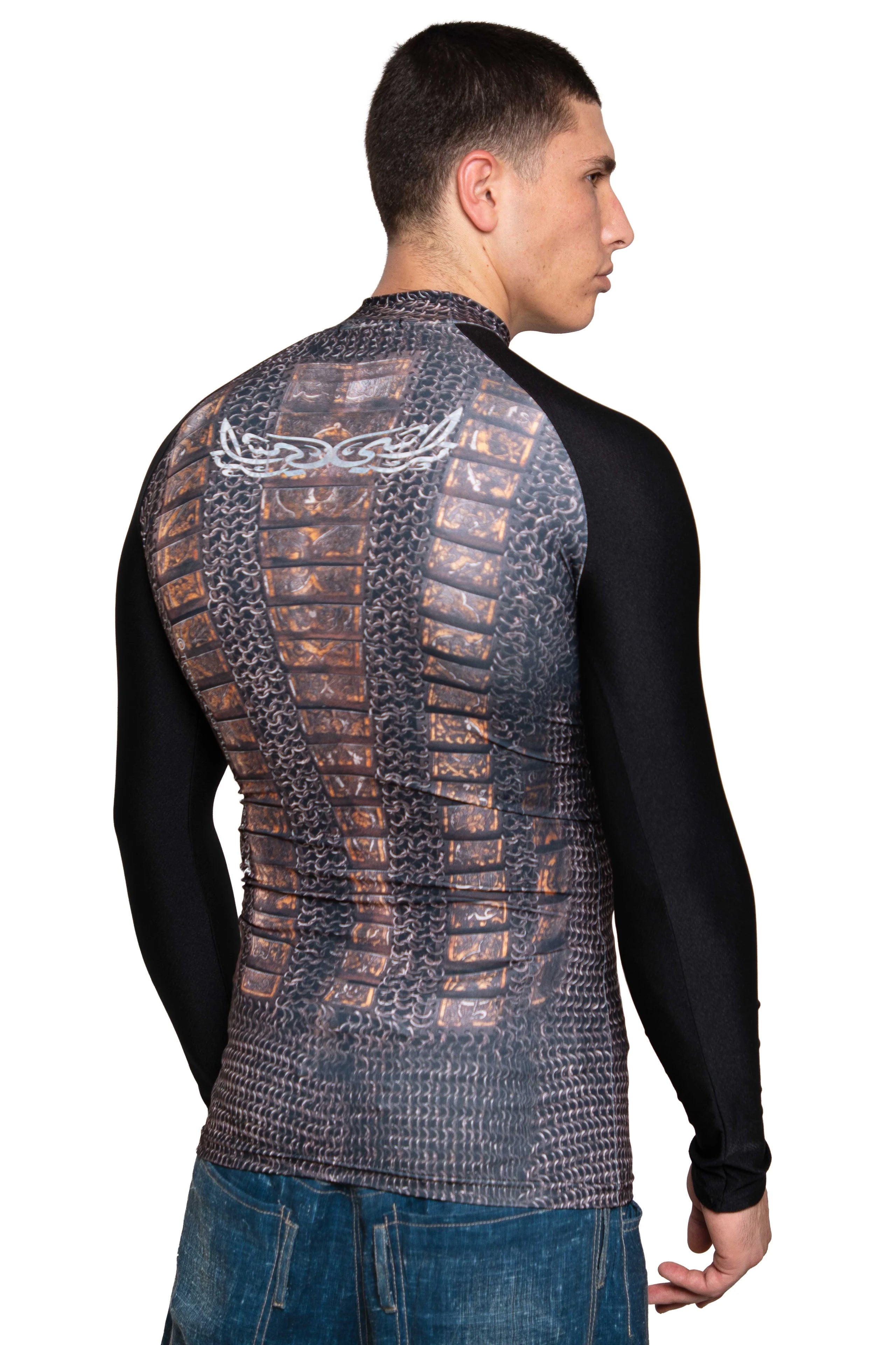 Trashy Clothing Polo Armor top compression manica lunga