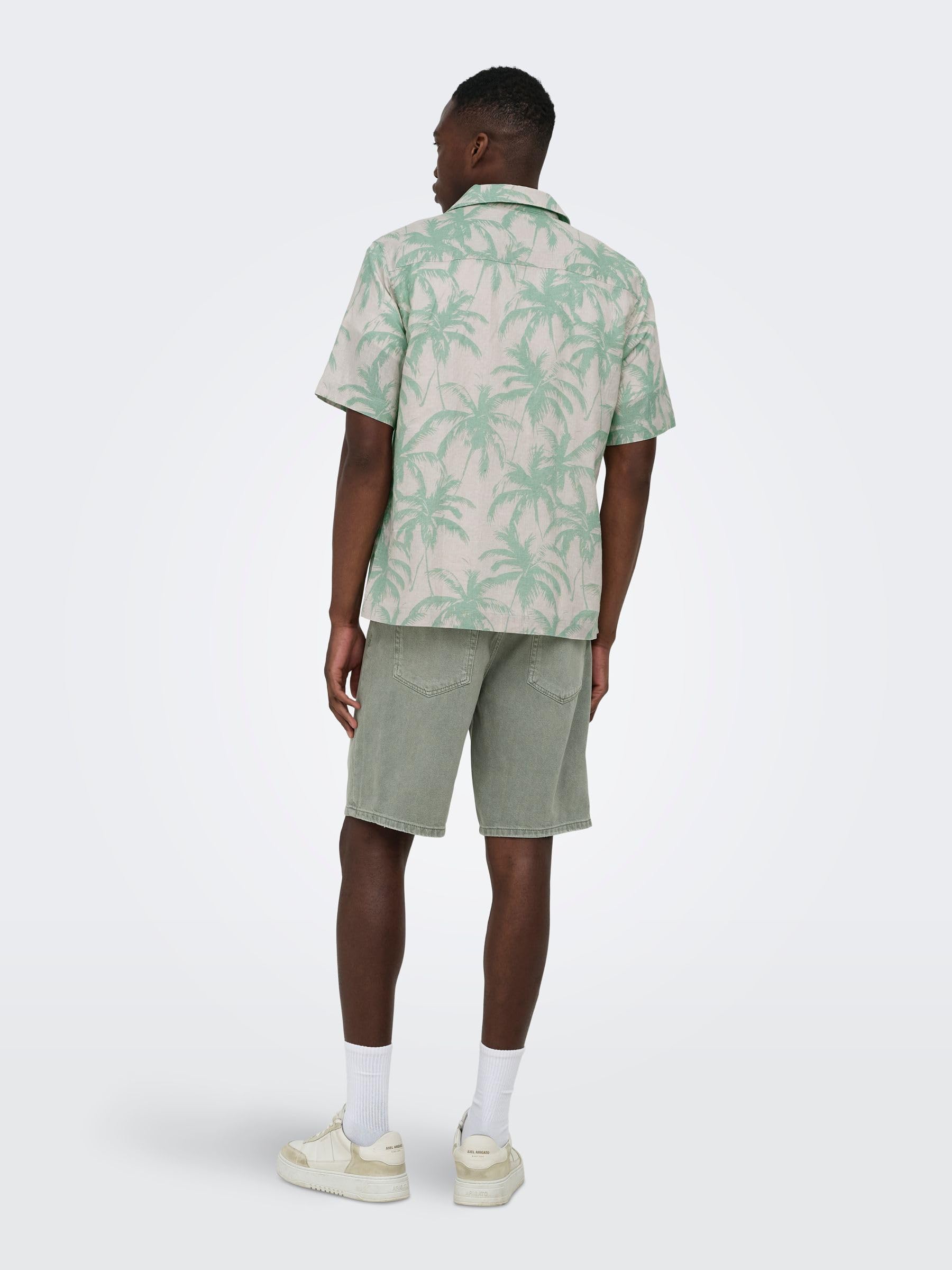 ONLY & SONS Onsedge Straight shorts vita media XL uomo
