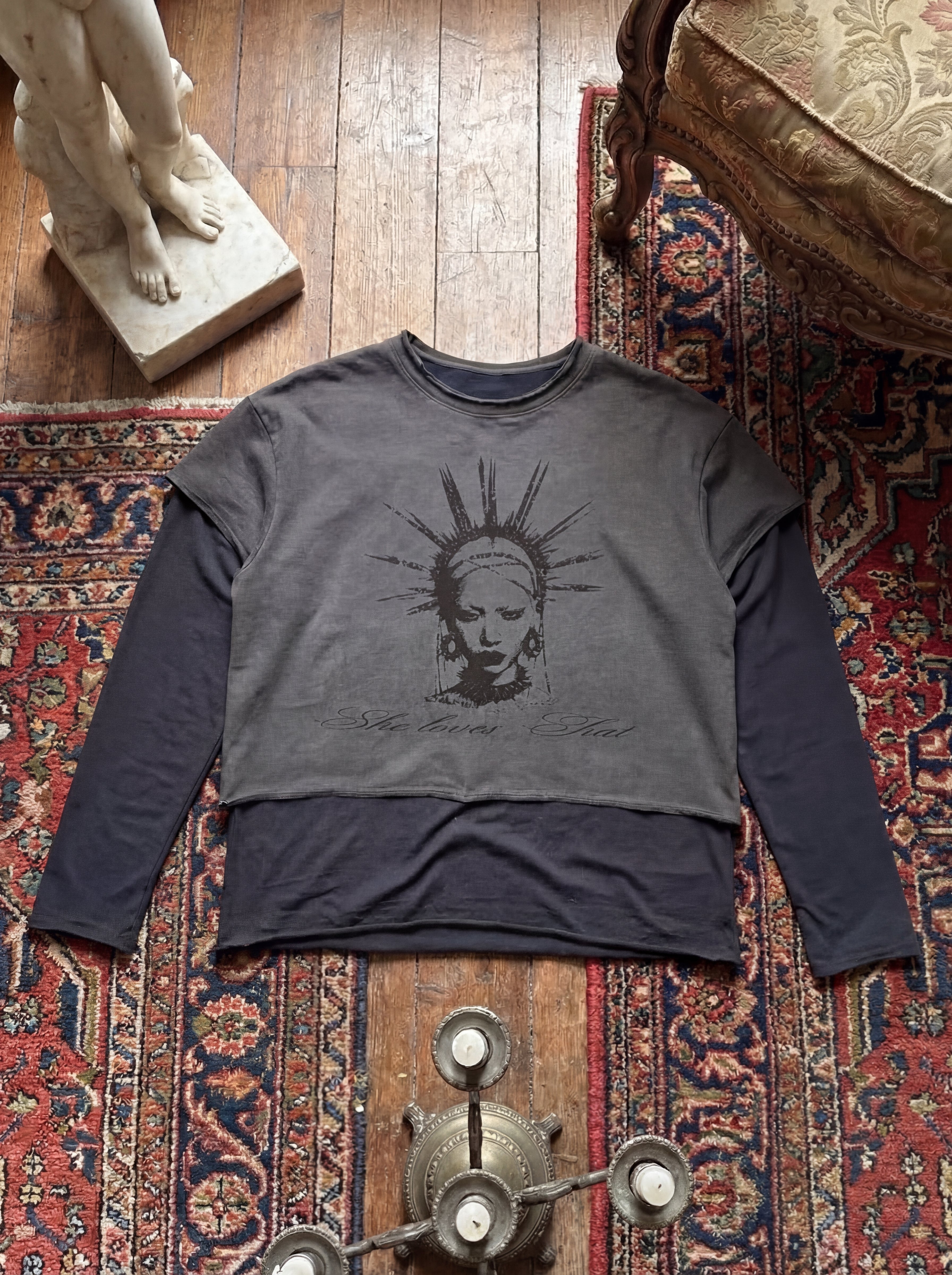Tiat Ascensio She Loves Tiat maglia doppia manica S