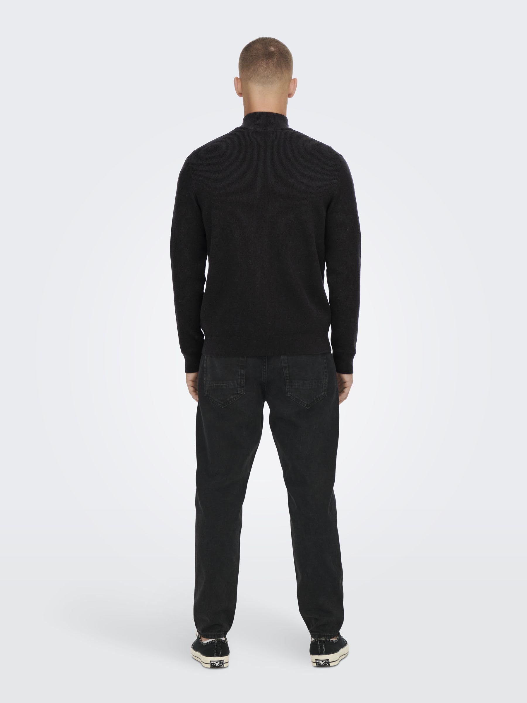 ONLY & SONS Onsphil Reg 12 Felpa Uomo Blu Taglia M