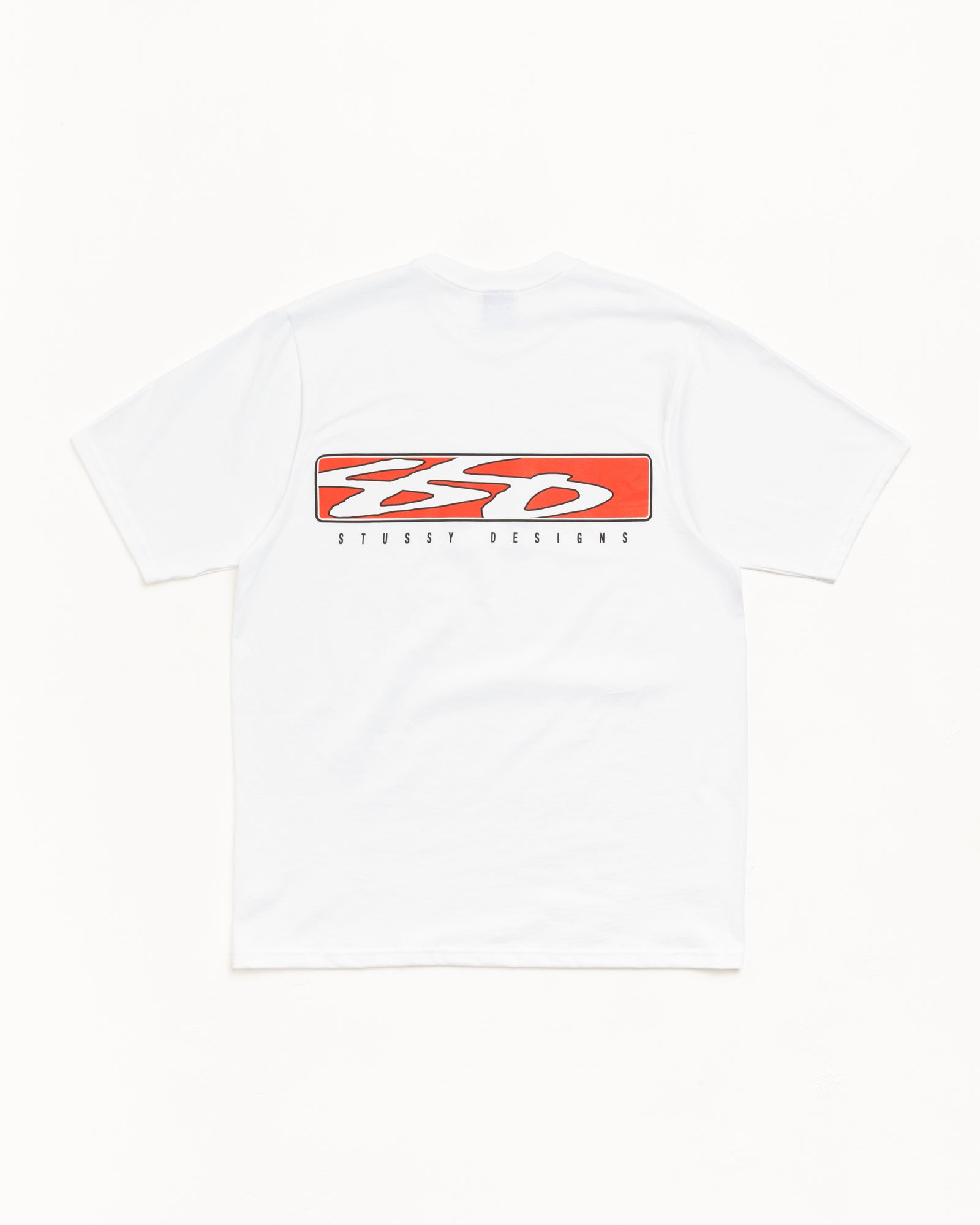 Stussy S Box Tee t-shirt bianca 100% cotone 220 gsm