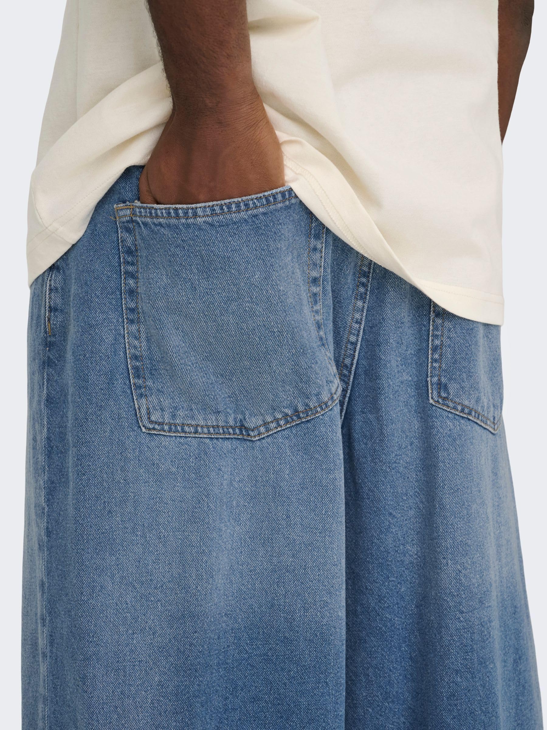 Only & Sons Onscarl Balloon MB 2356 Jeans Uomo 28W/30L Blu