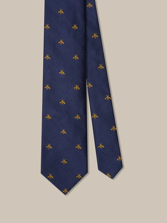 Robert Talbott Robert Bee Best of Class cravatta seta navy REG