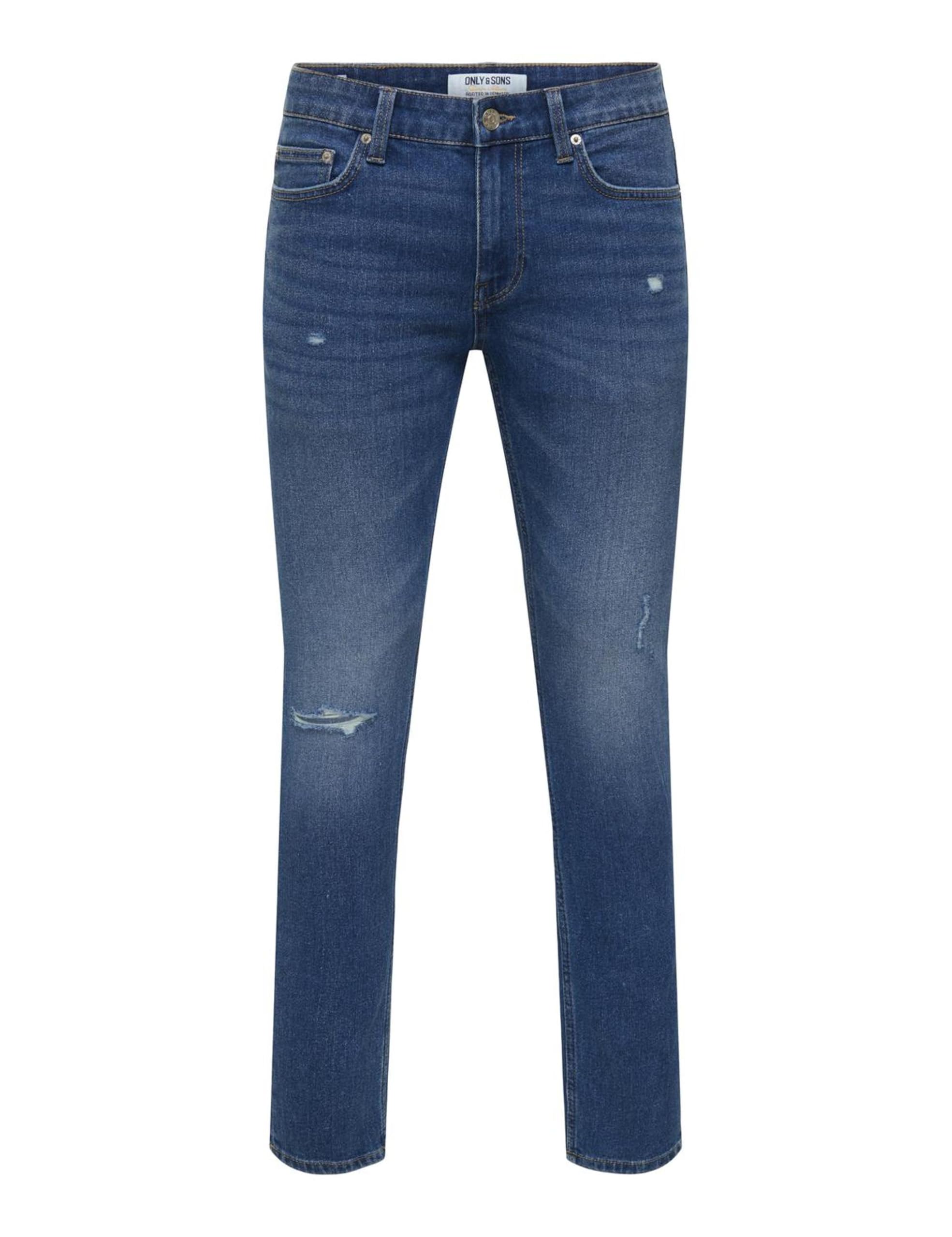 Only & Sons Onswarp jeans uomo skinny destroy