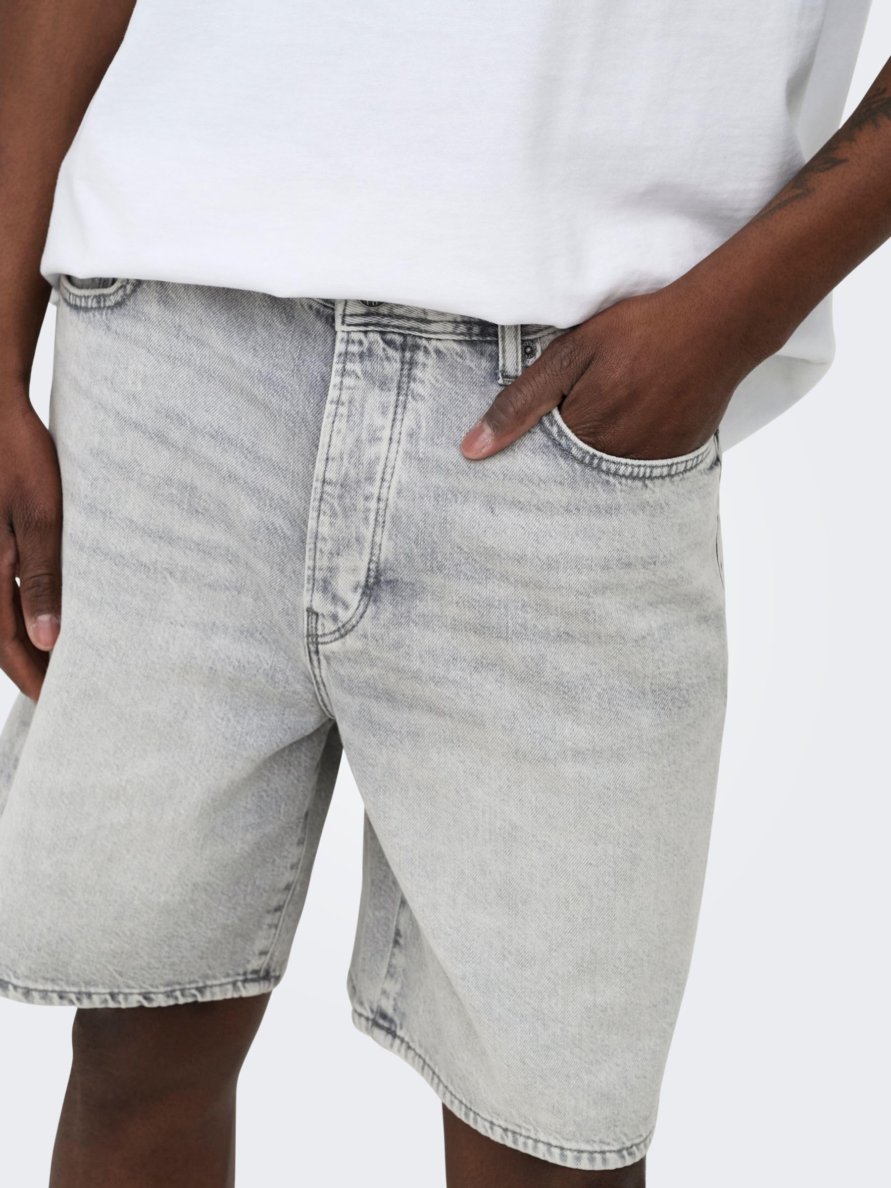 Only & Sons Onsfade Loose Fit Pantaloncini uomo taglia L