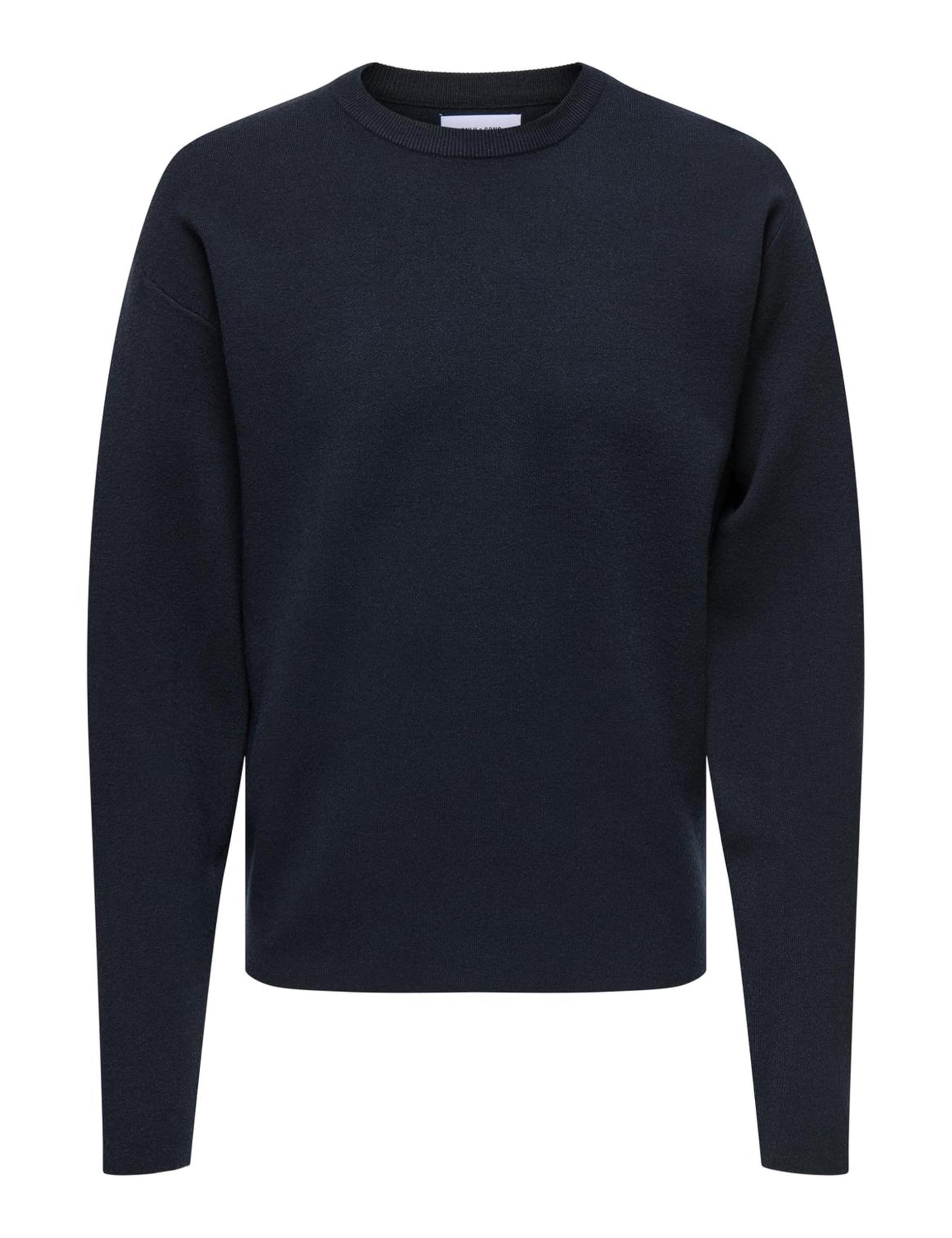 Only & Sons Maglieria Maglione Uomo Girocollo Nero
